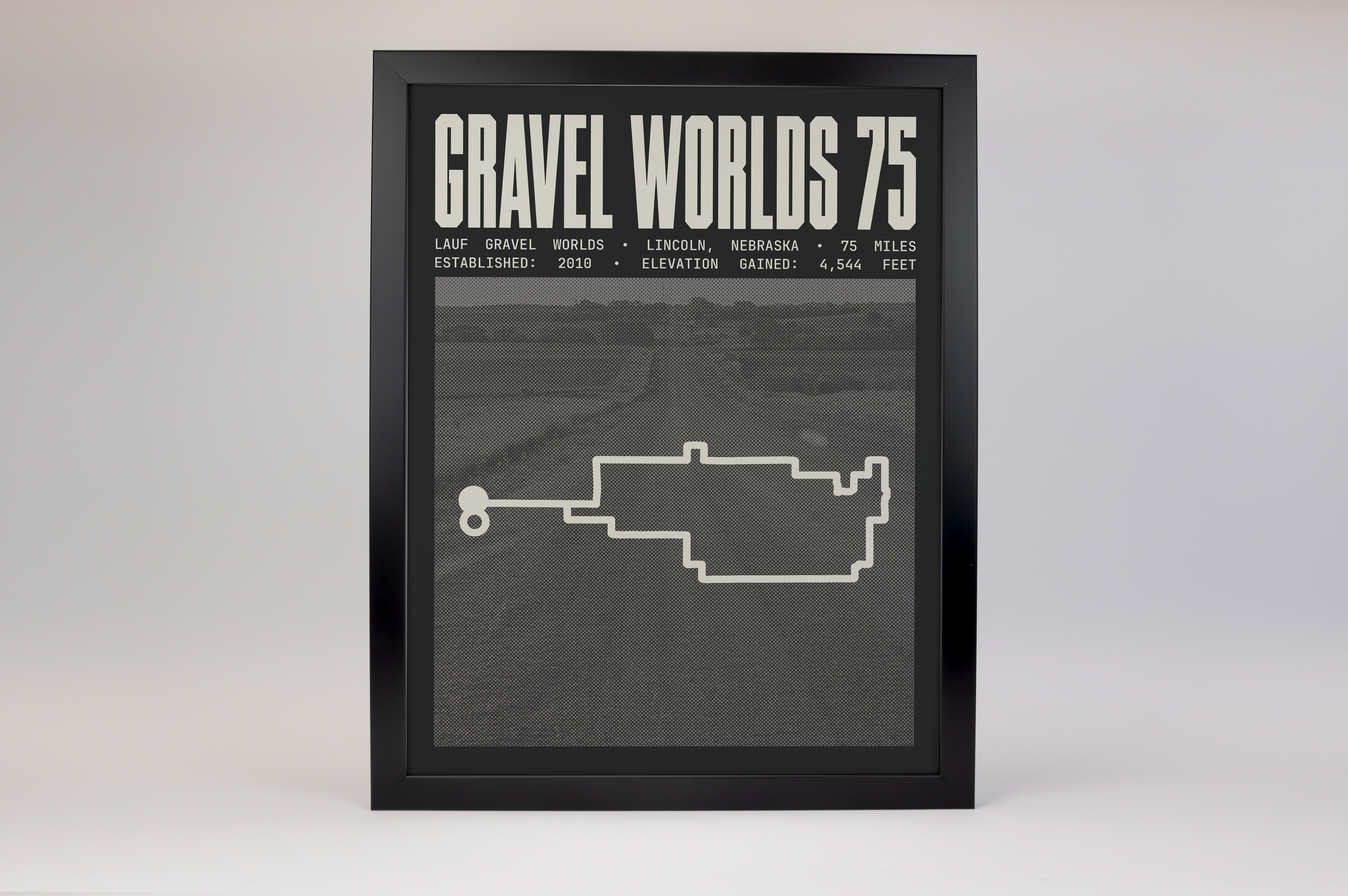 Lauf Gravel Worlds 75 Poster