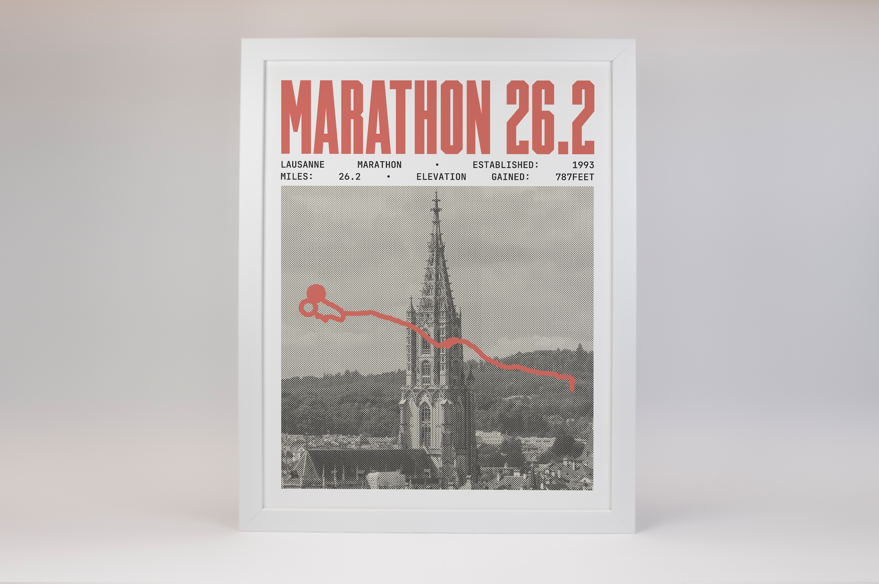 Lausanne Marathon Poster