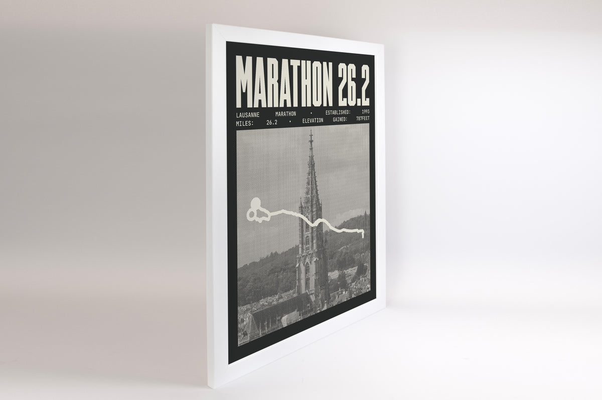 Lausanne Marathon Poster