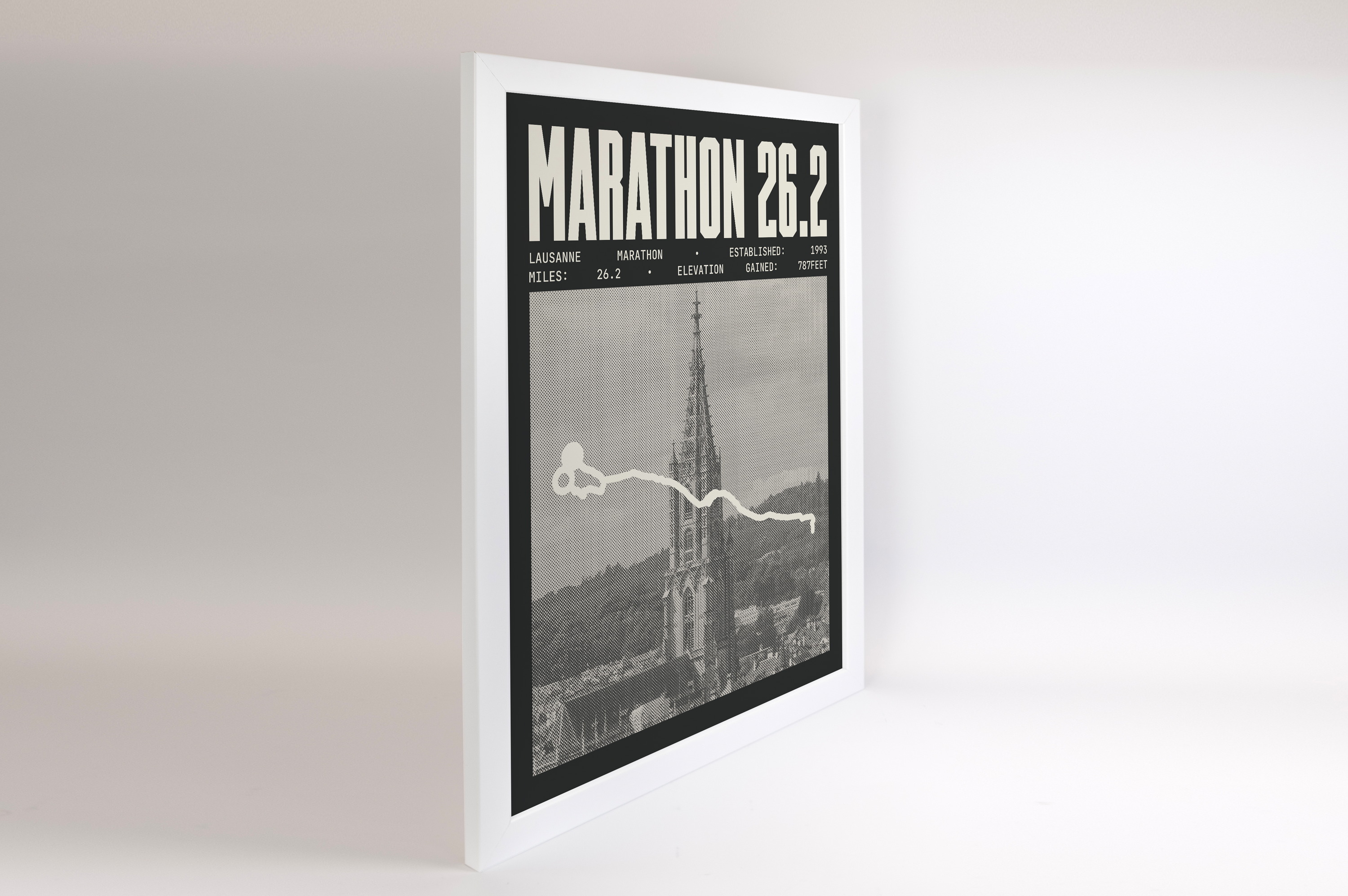 Lausanne Marathon Poster