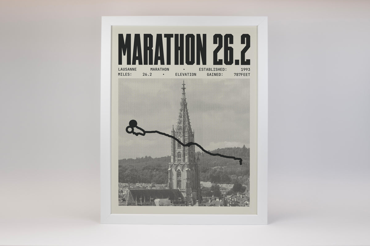 Lausanne Marathon Poster