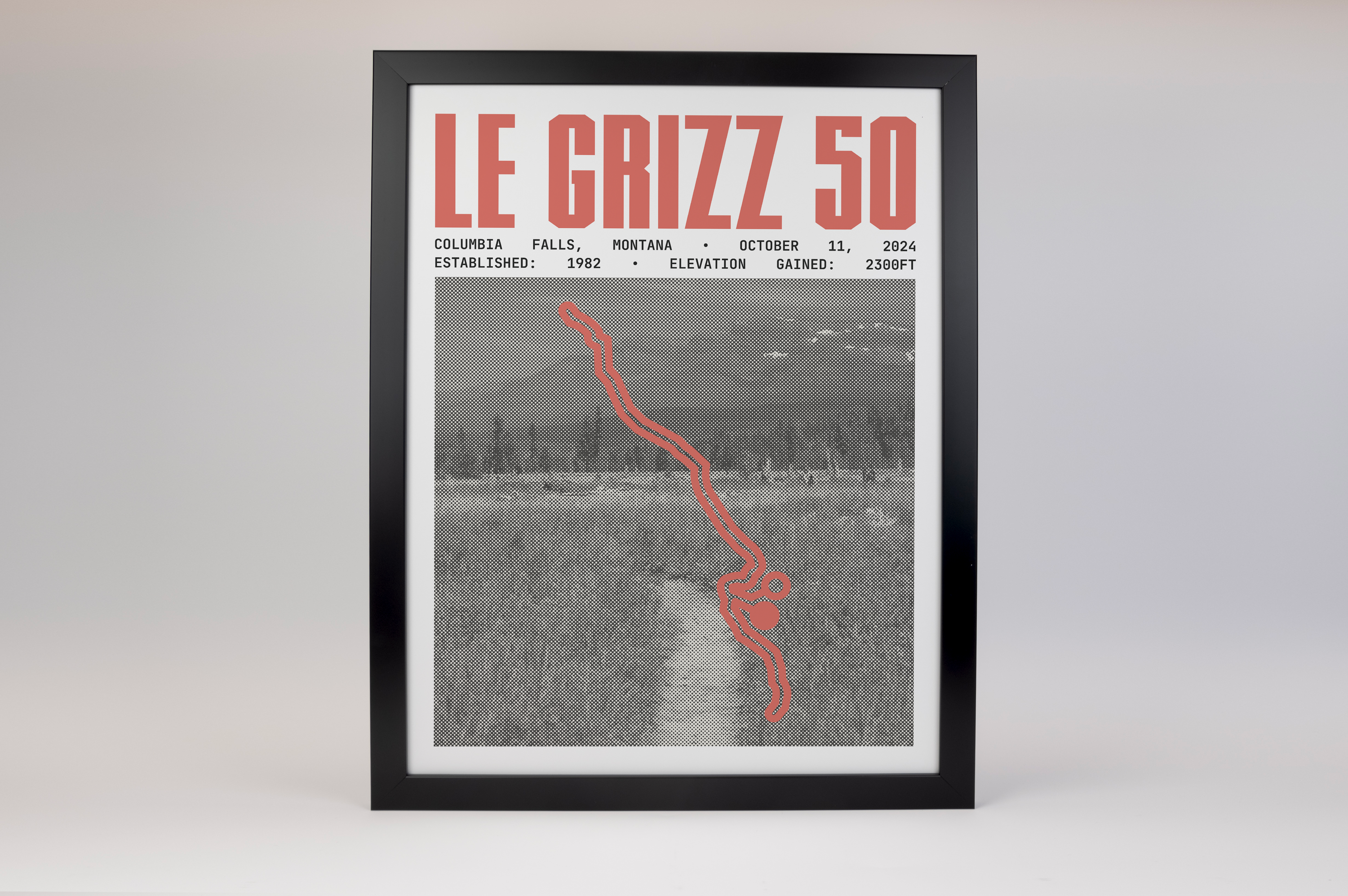 Le Grizz 50 Endurance Run Poster