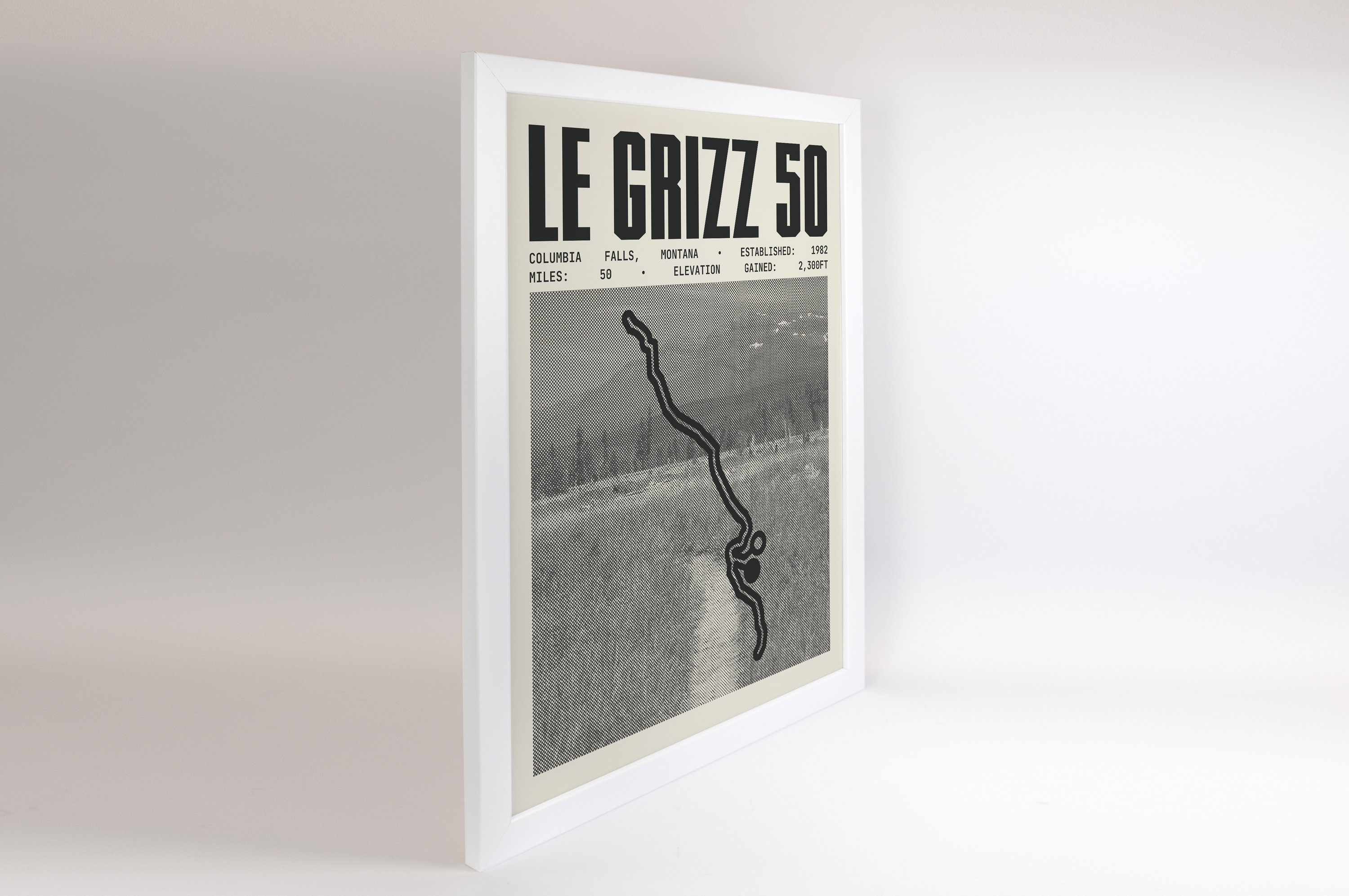 Le Grizz 50 Endurance Run Poster