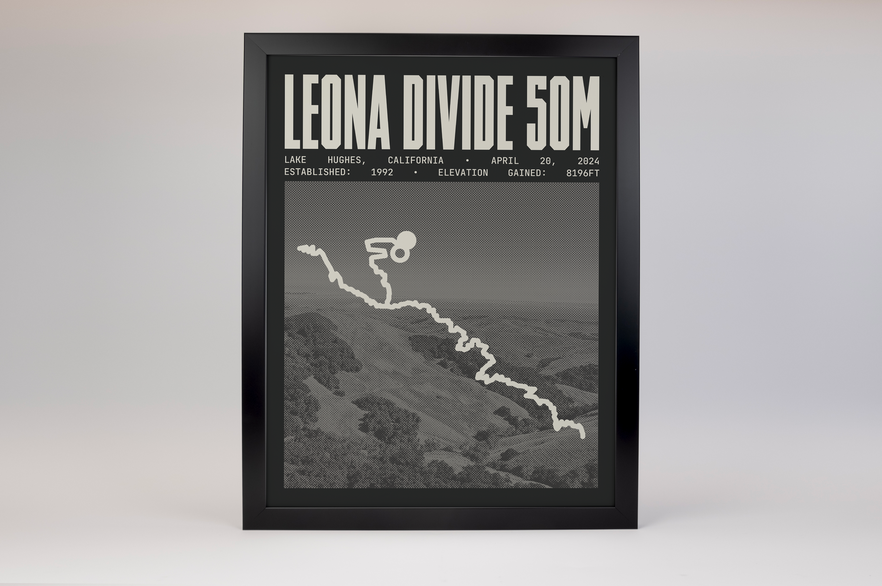 Leona Divide 50 Endurance Run Poster