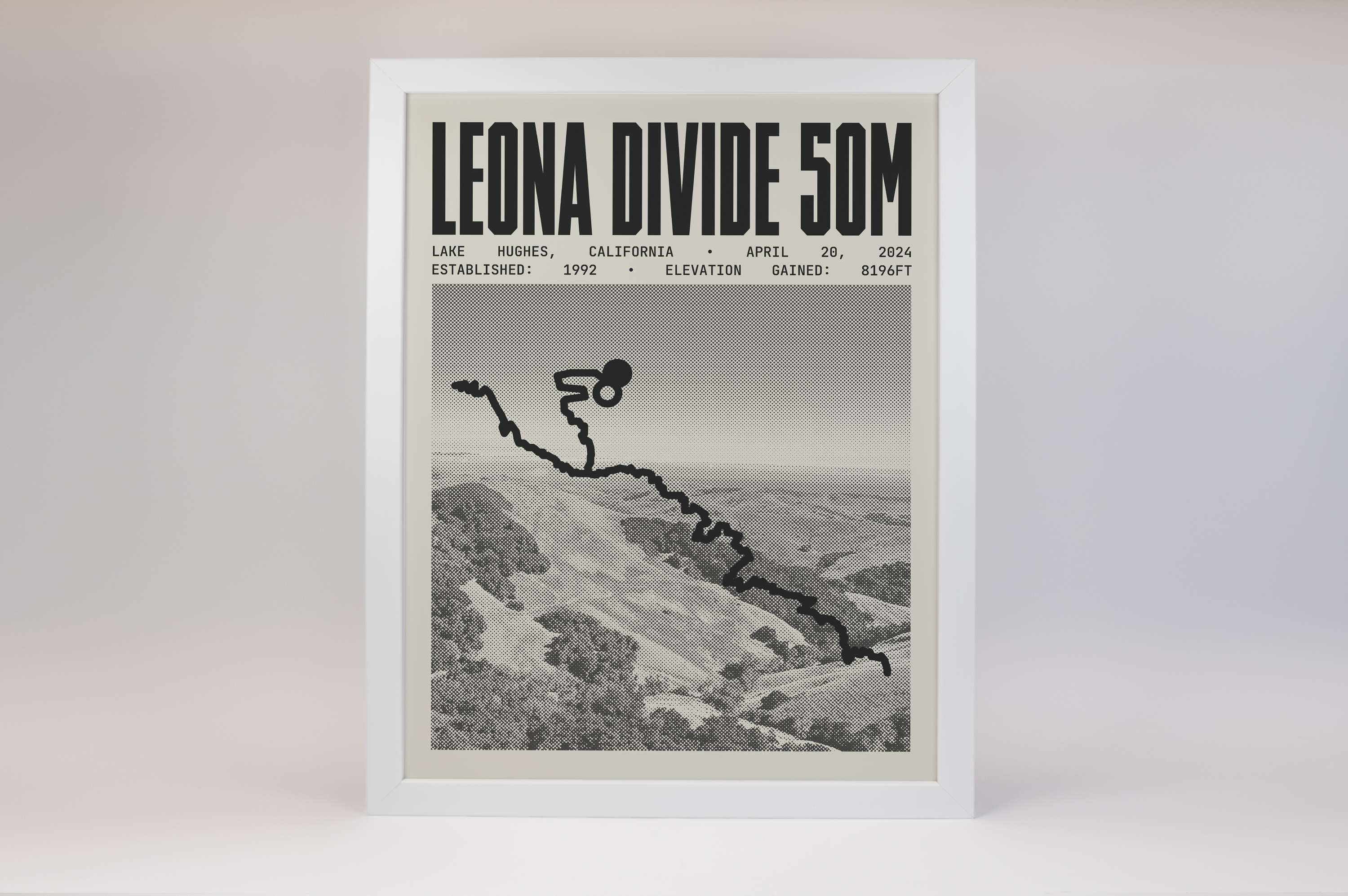 Leona Divide 50 Endurance Run Poster