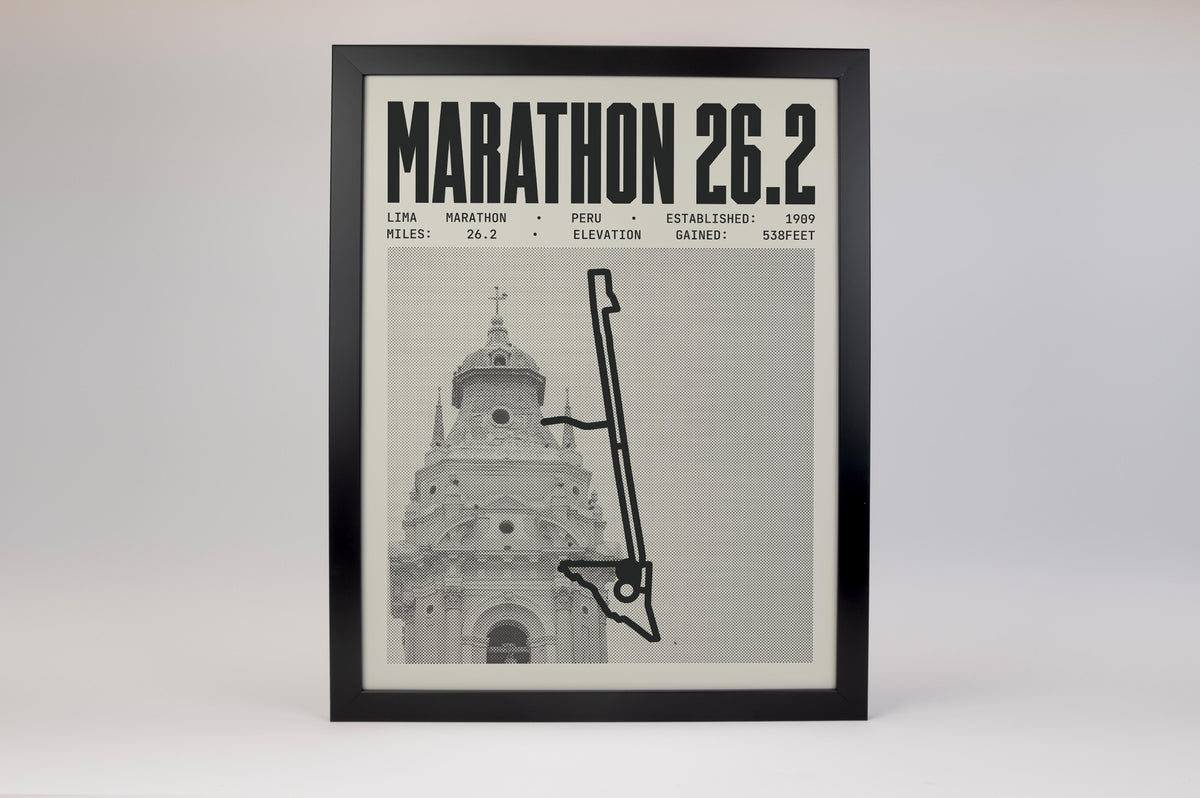 Lima Marathon Poster