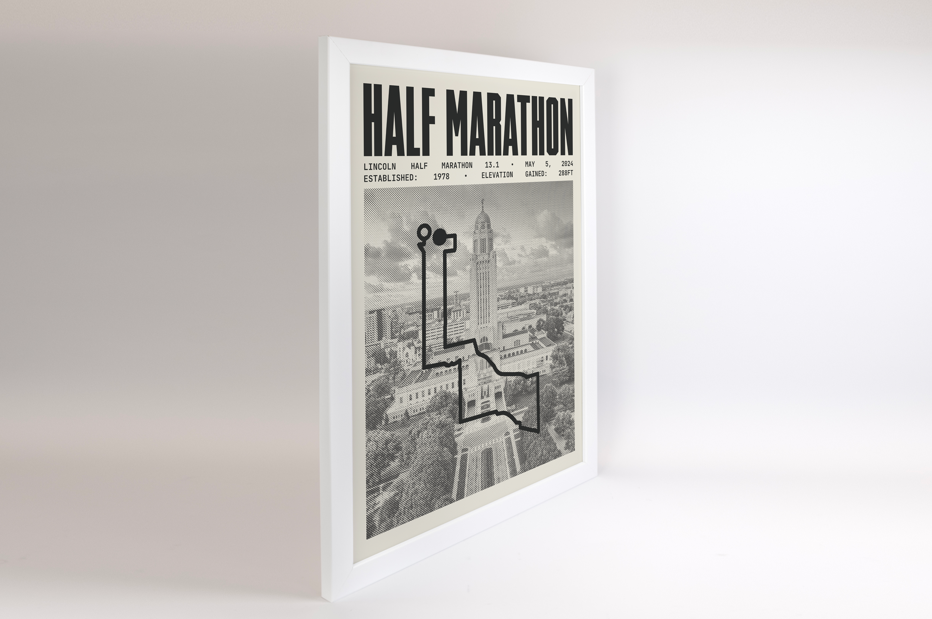 Lincoln Half-Marathon Poster