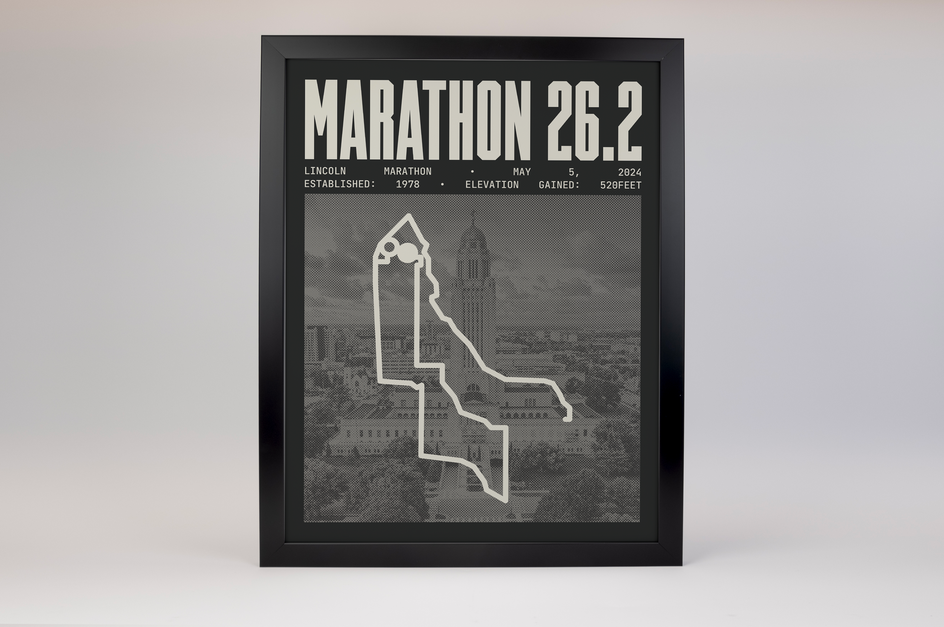 Lincoln Marathon Poster