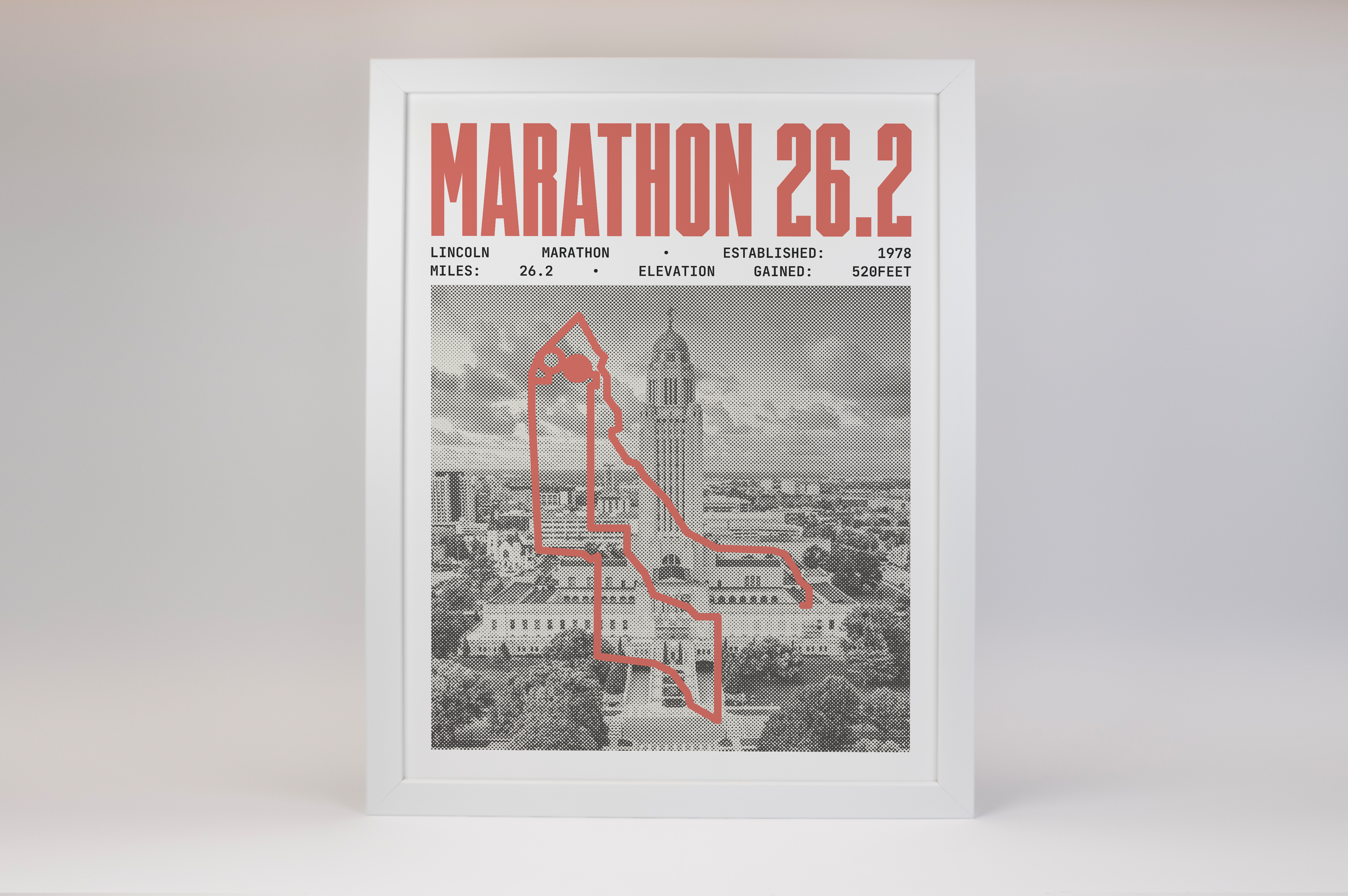 Lincoln Marathon Poster