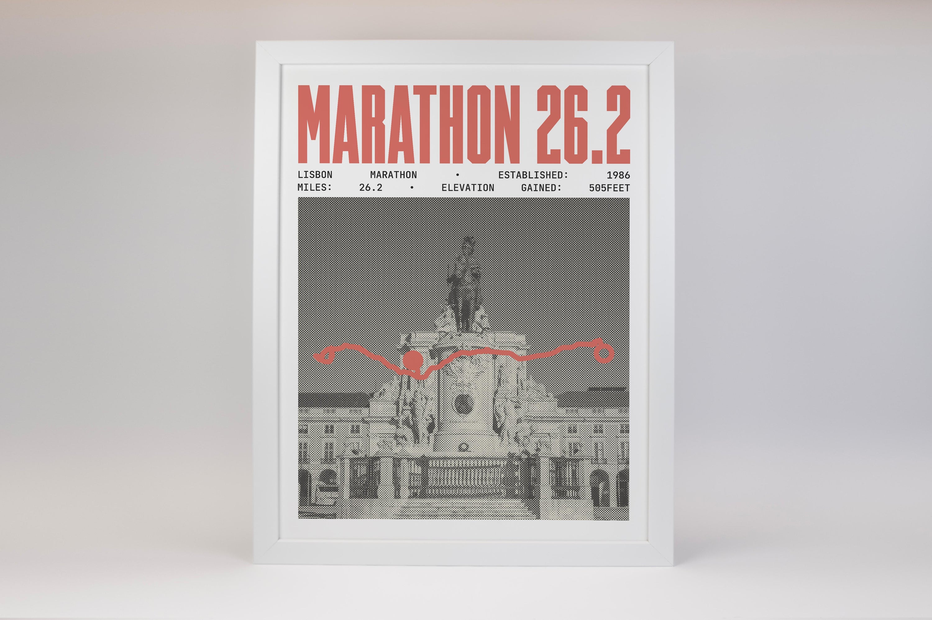 Lisbon Marathon Poster