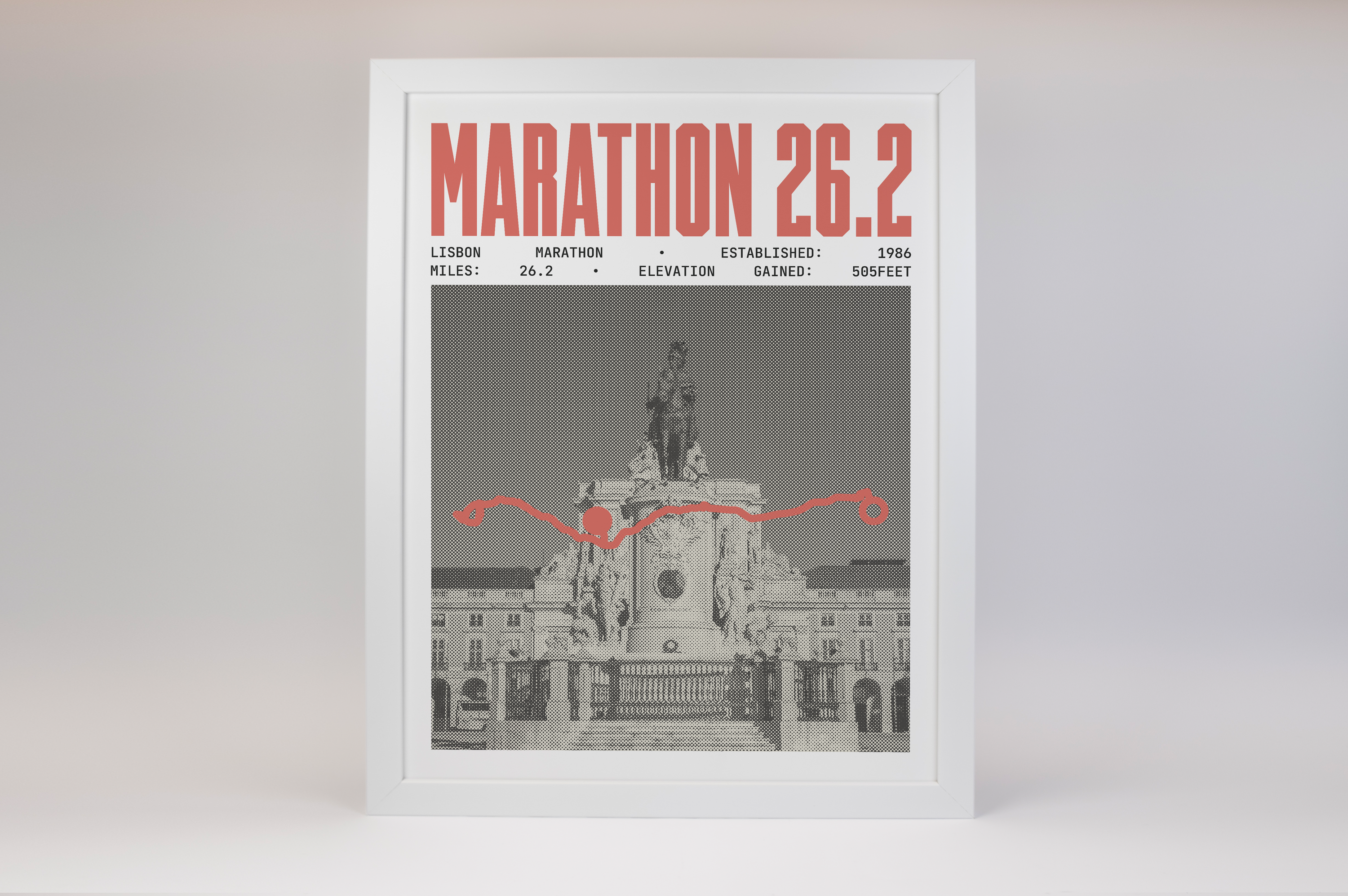 Lisbon Marathon Poster