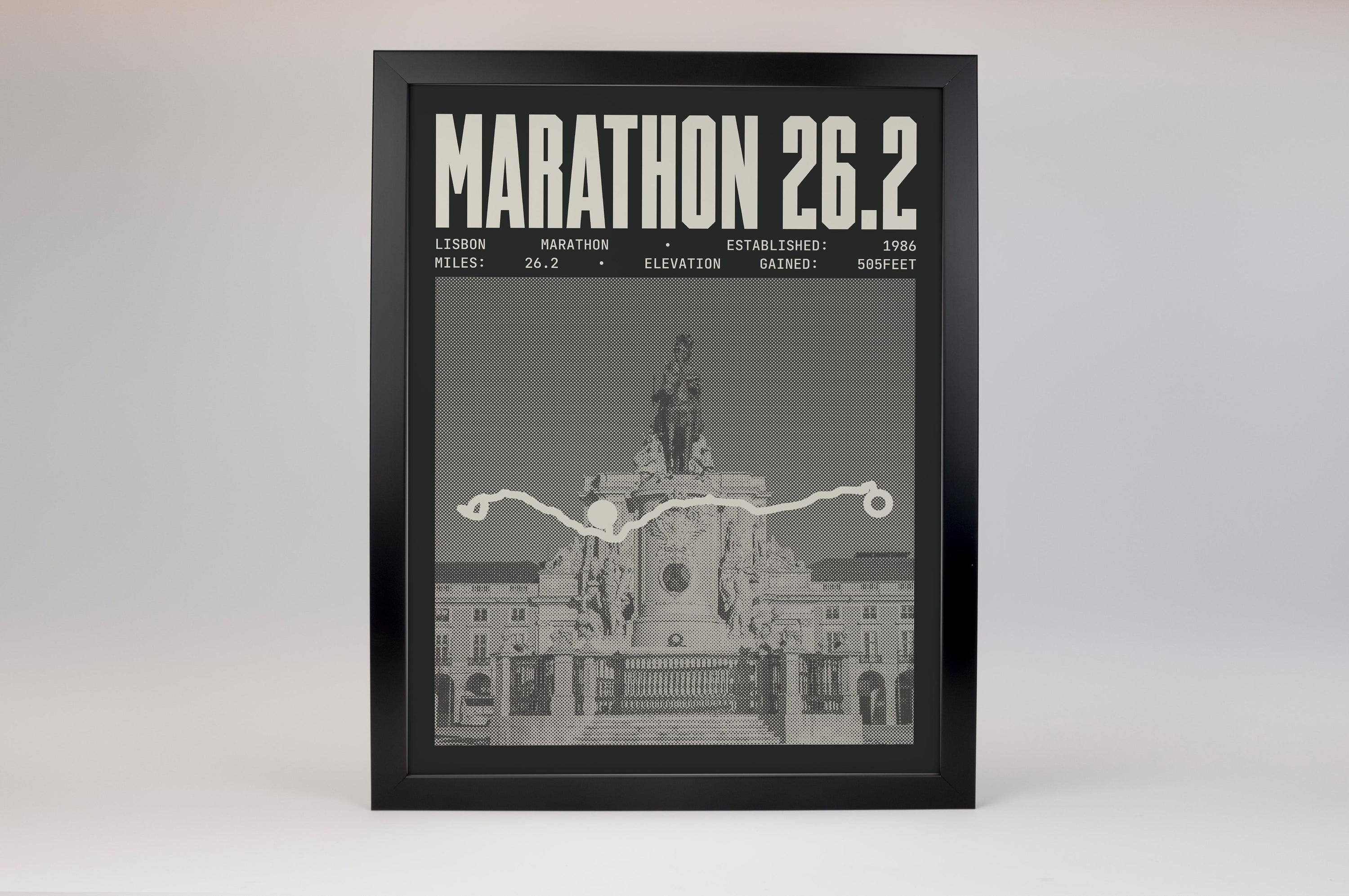 Lisbon Marathon Poster