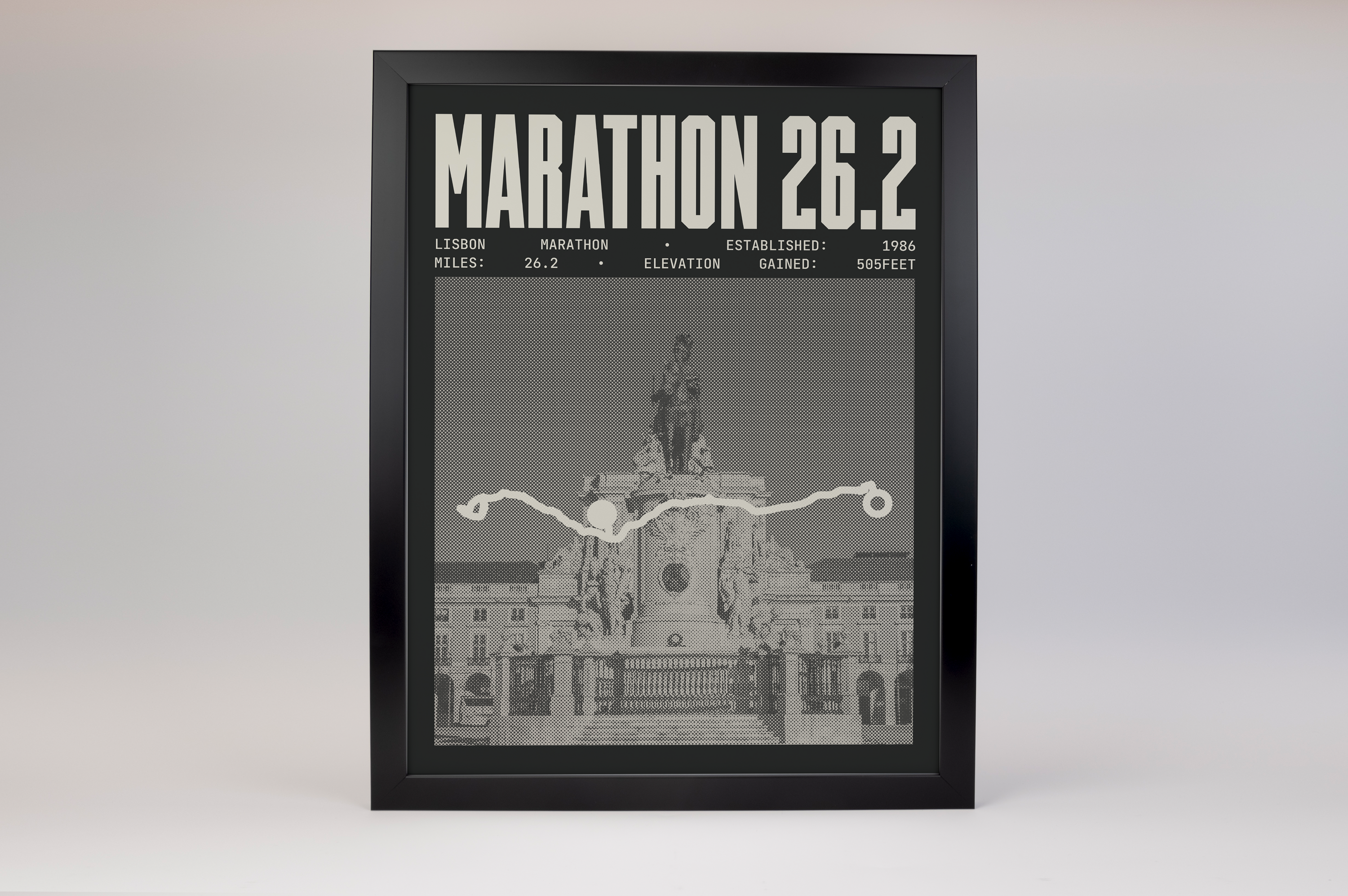 Lisbon Marathon Poster