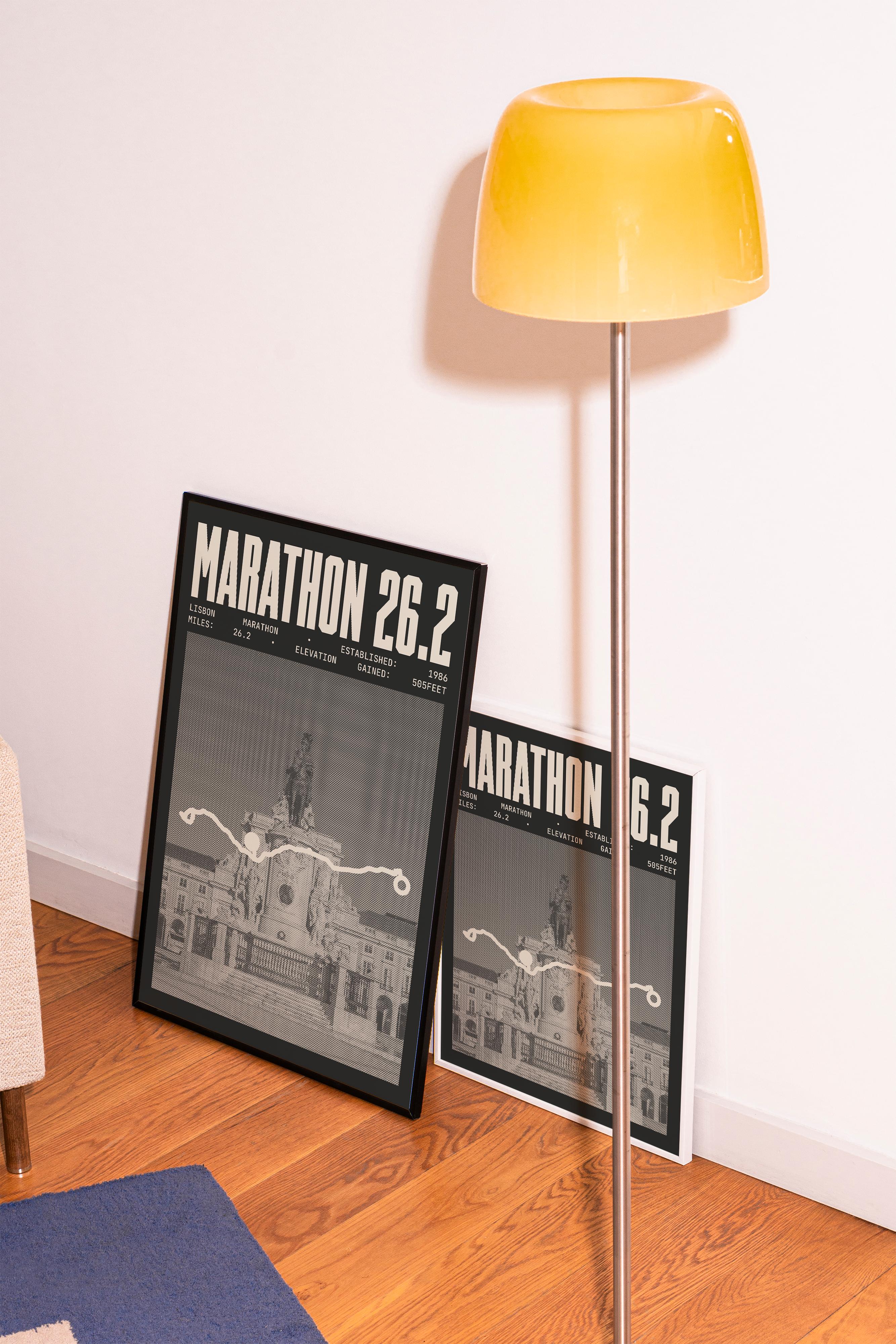 Lisbon Marathon Poster