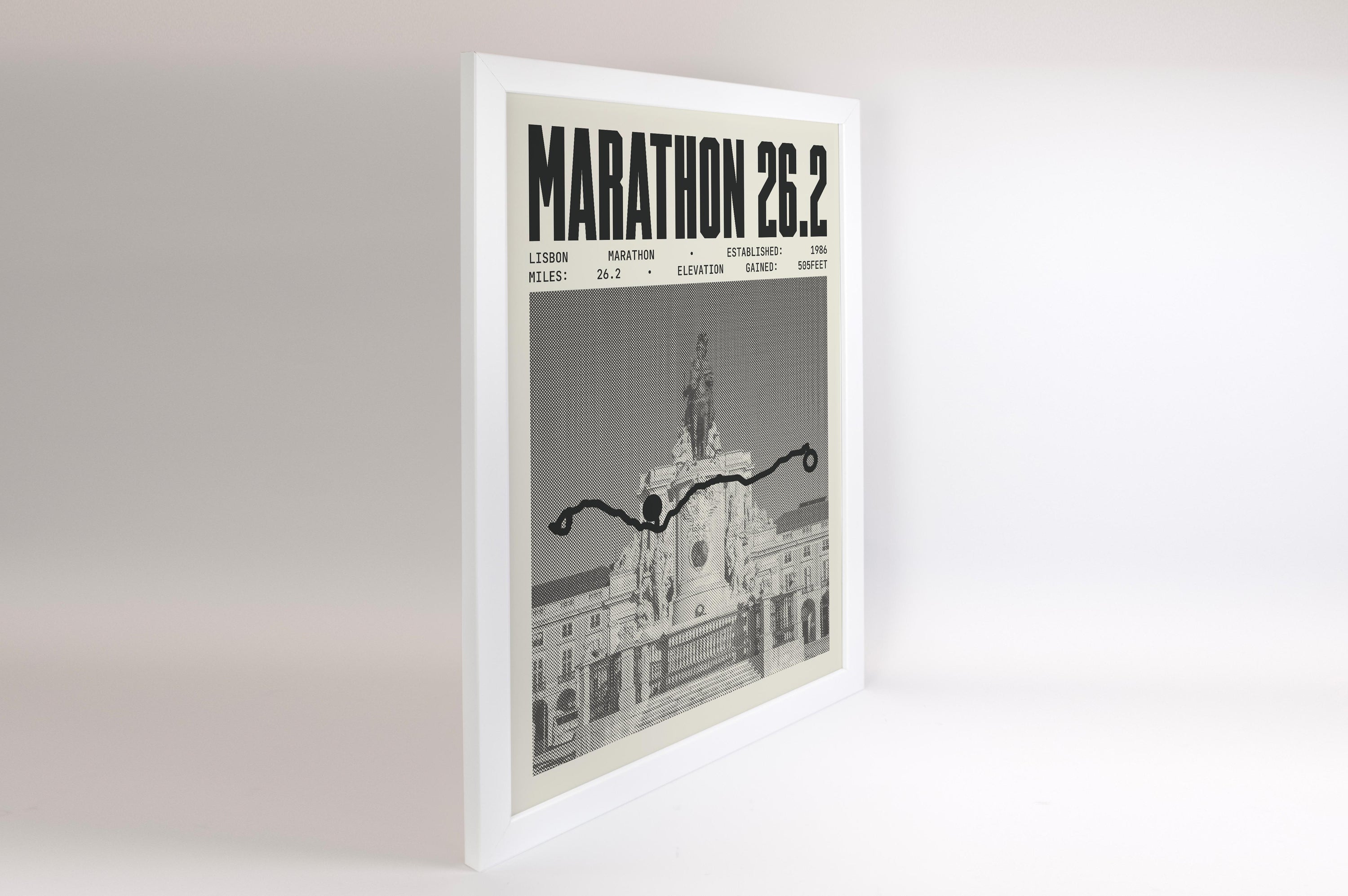 Lisbon Marathon Poster