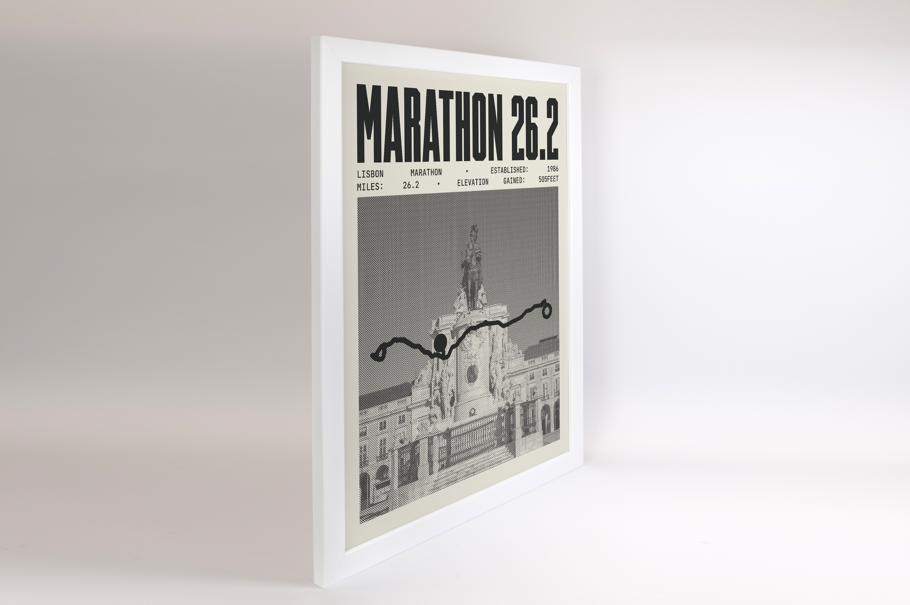 Lisbon Marathon Poster