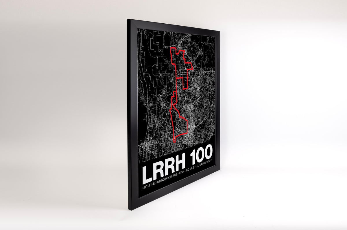 Little Red Riding Hood Ride 100 Miles Poster - Grid Style