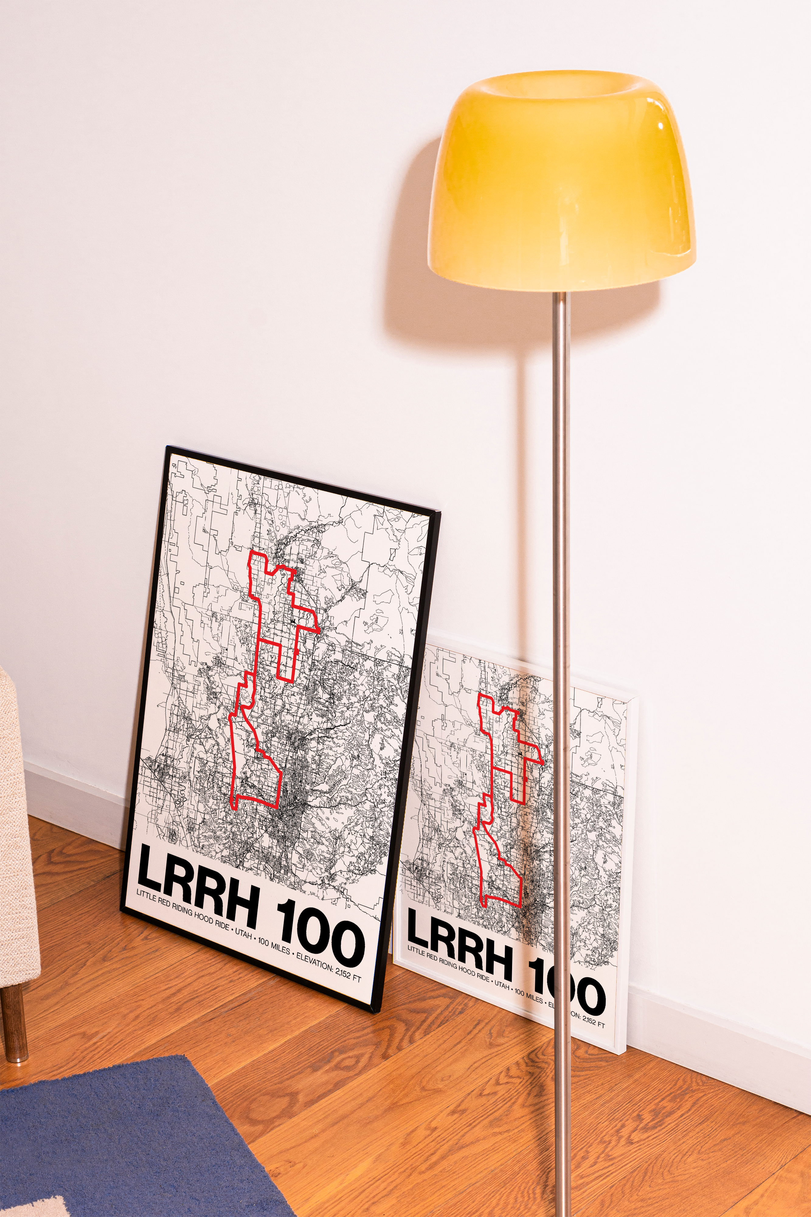 Little Red Riding Hood Ride 100 Miles Poster - Grid Style