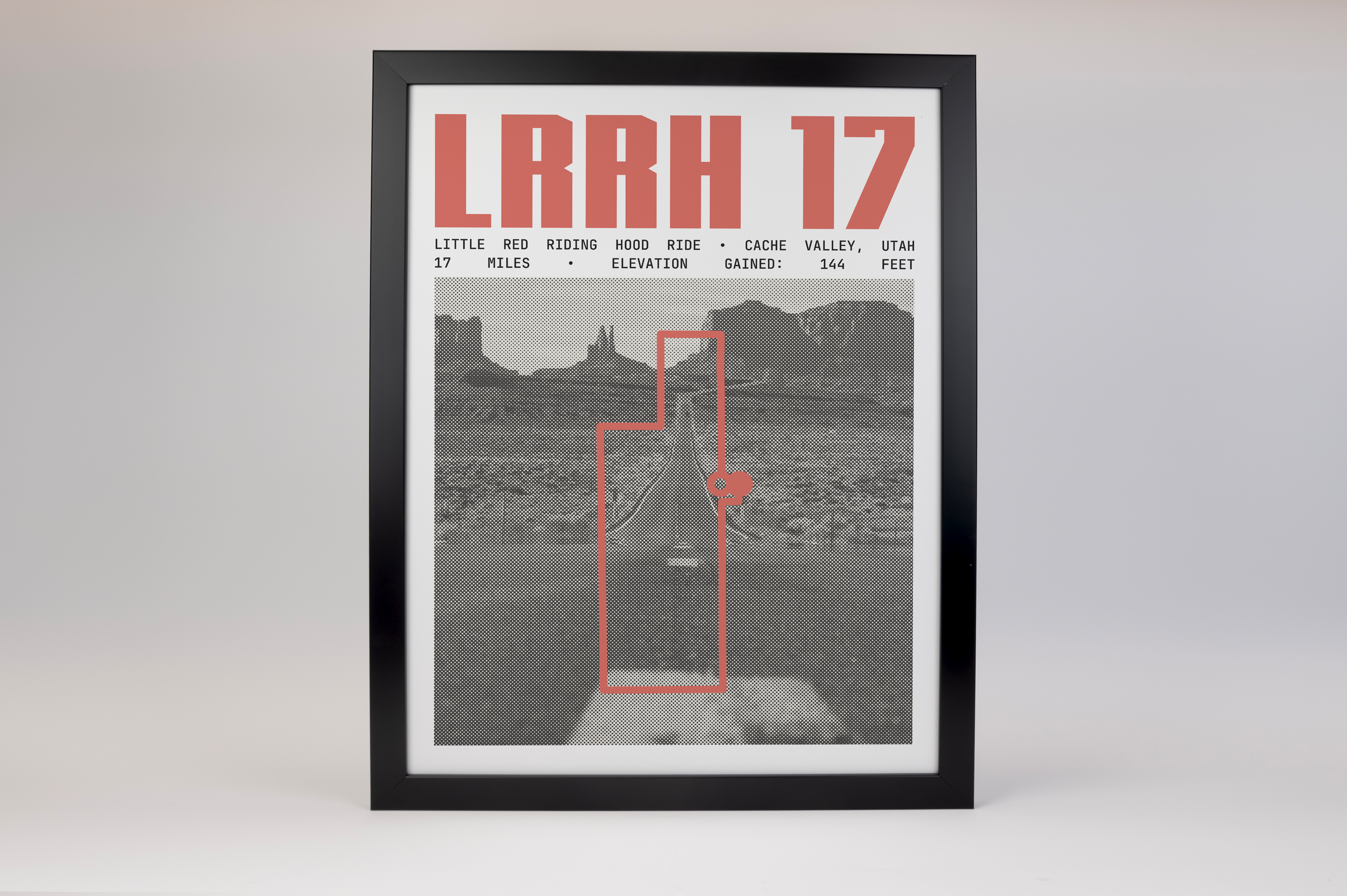 Little Red Riding Hood Ride - 17 Miles Poster