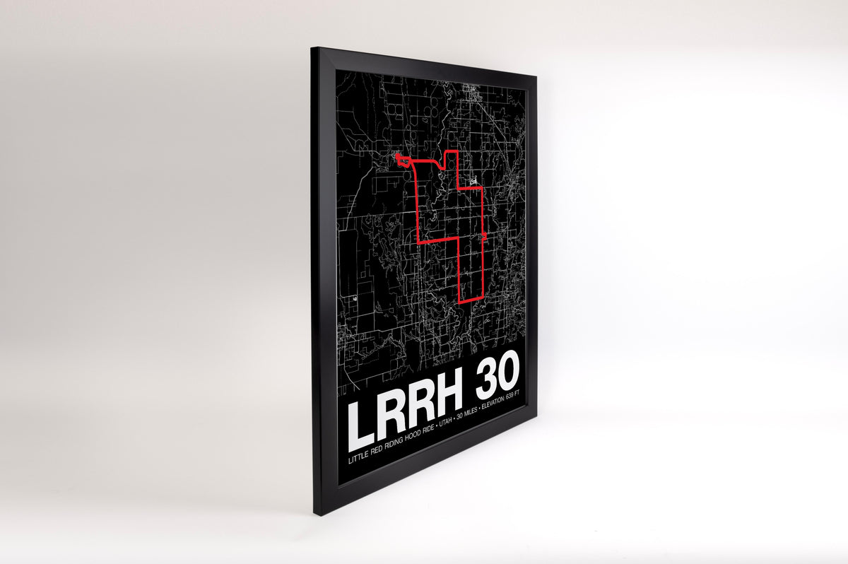 Little Red Riding Hood Ride 30 Miles Poster - Grid Style