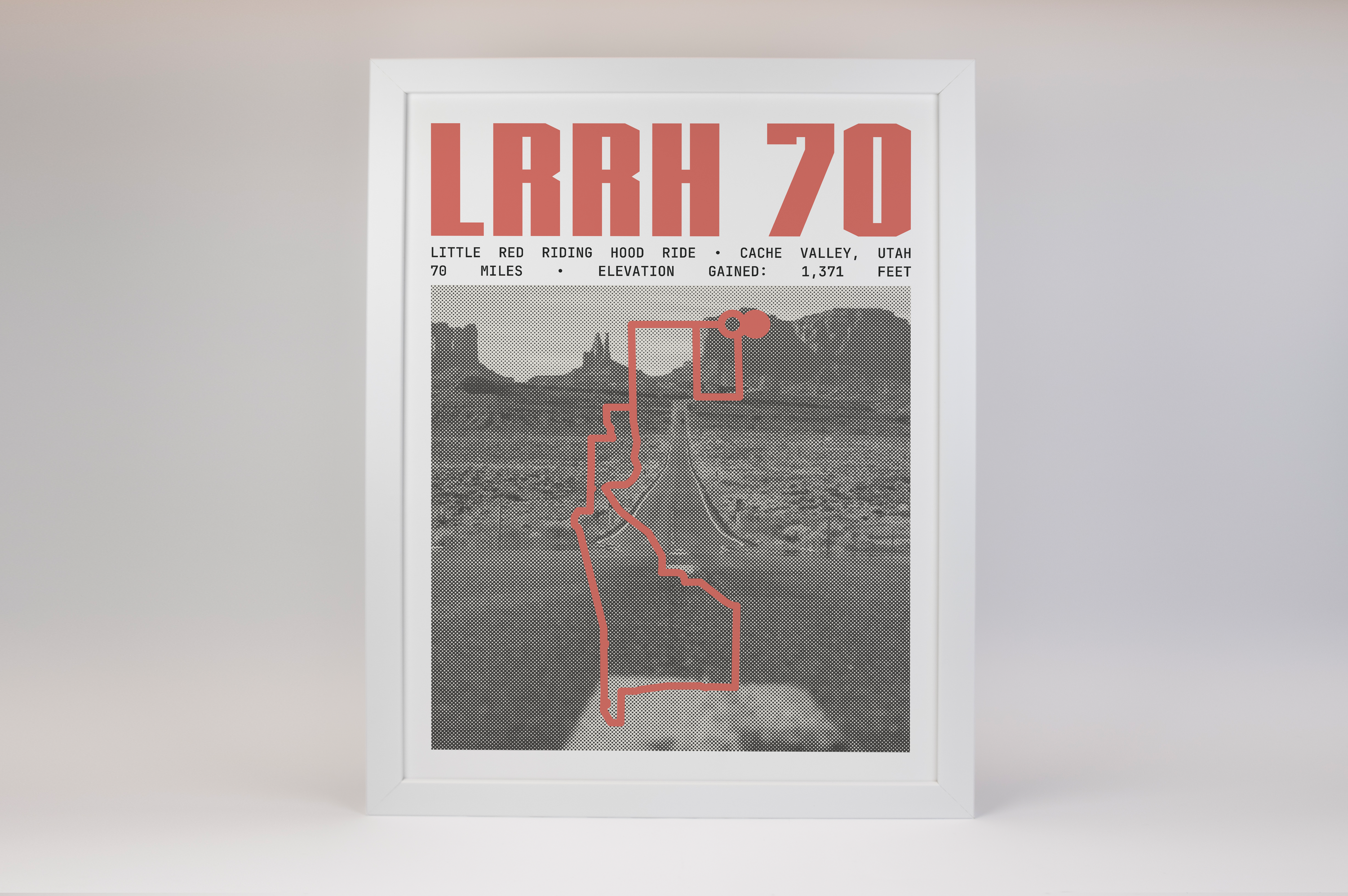 Little Red Riding Hood Ride - 70 Miles Poster