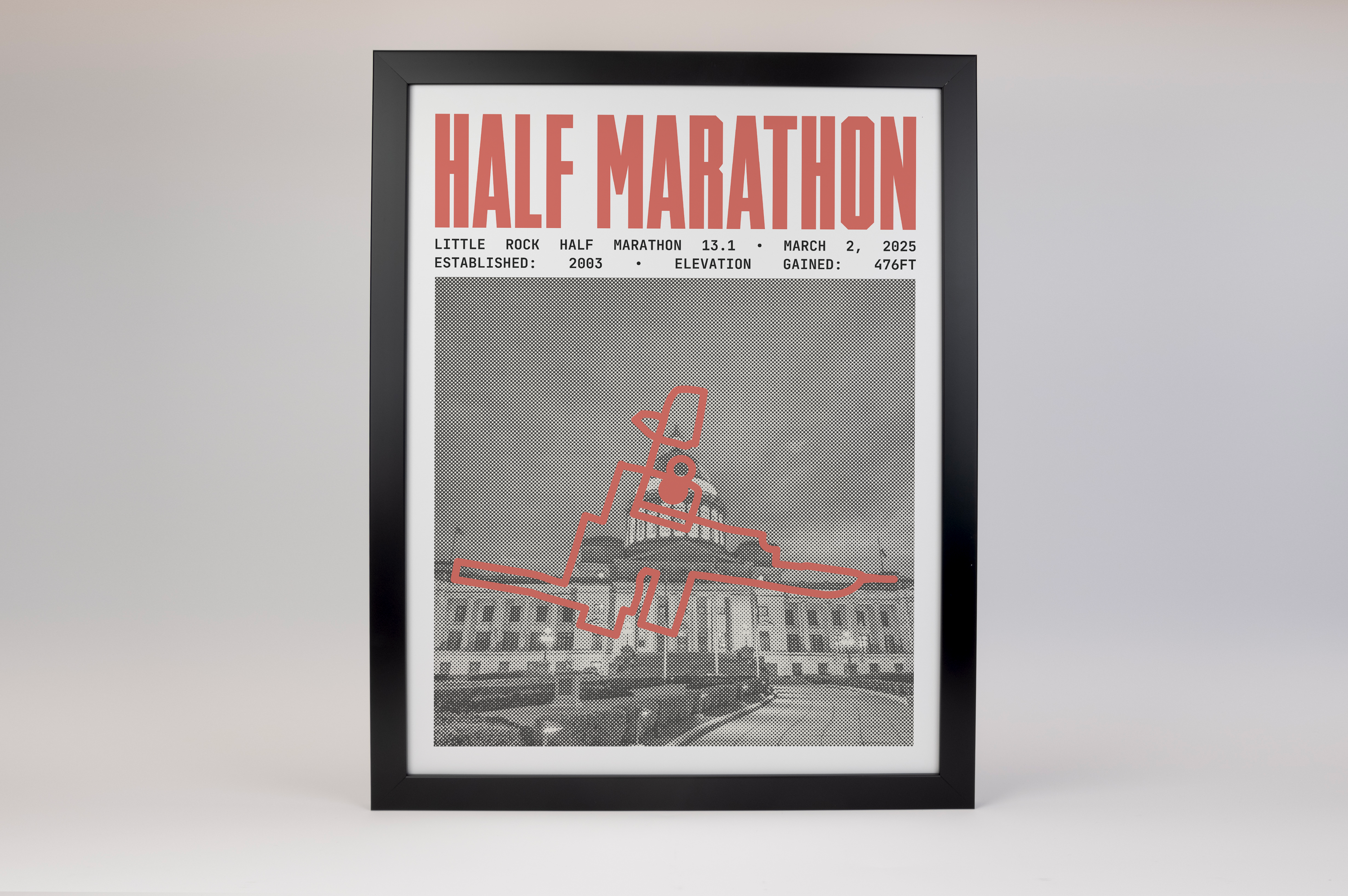 Little Rock Half-Marathon Poster