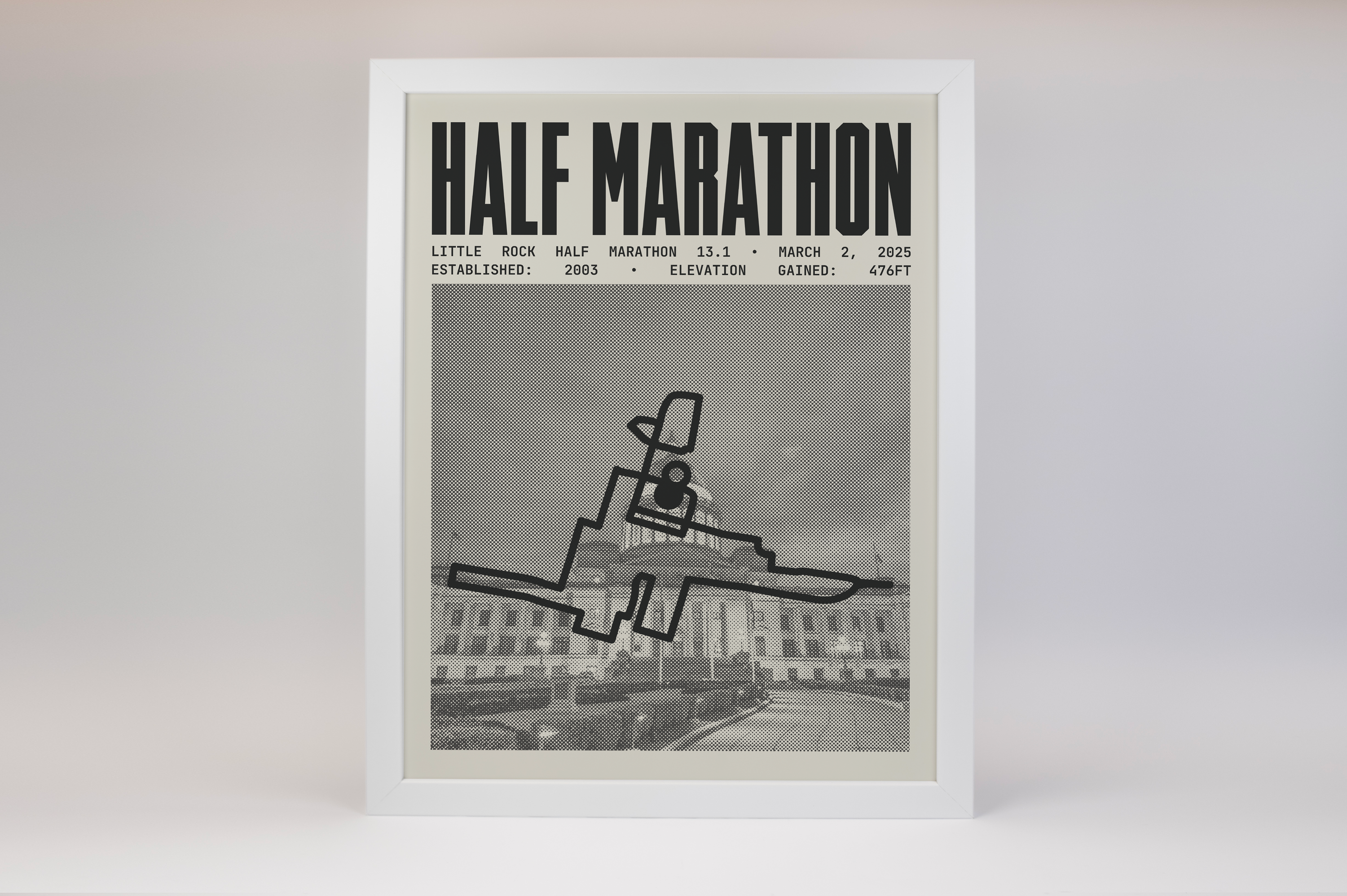 Little Rock Half-Marathon Poster