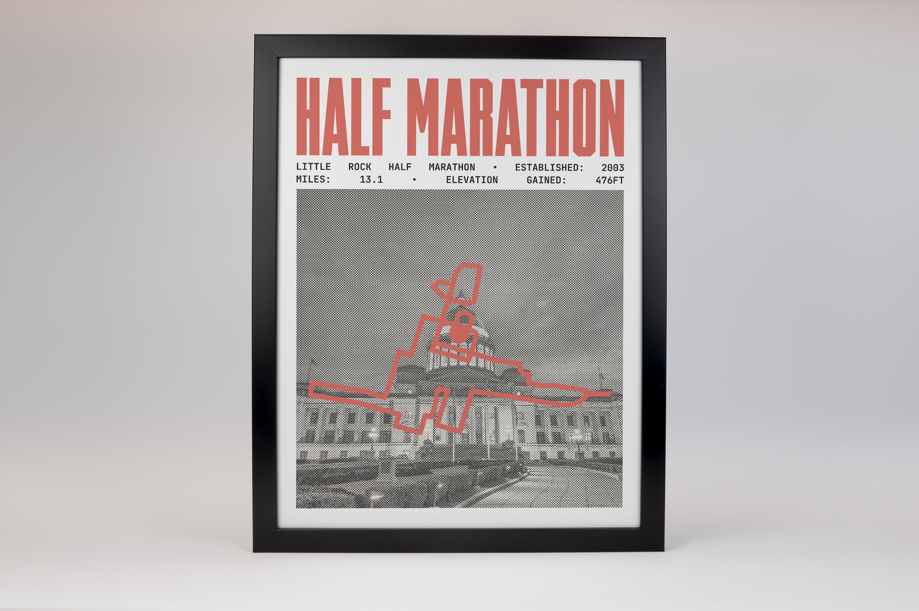 Little Rock Half-Marathon Poster