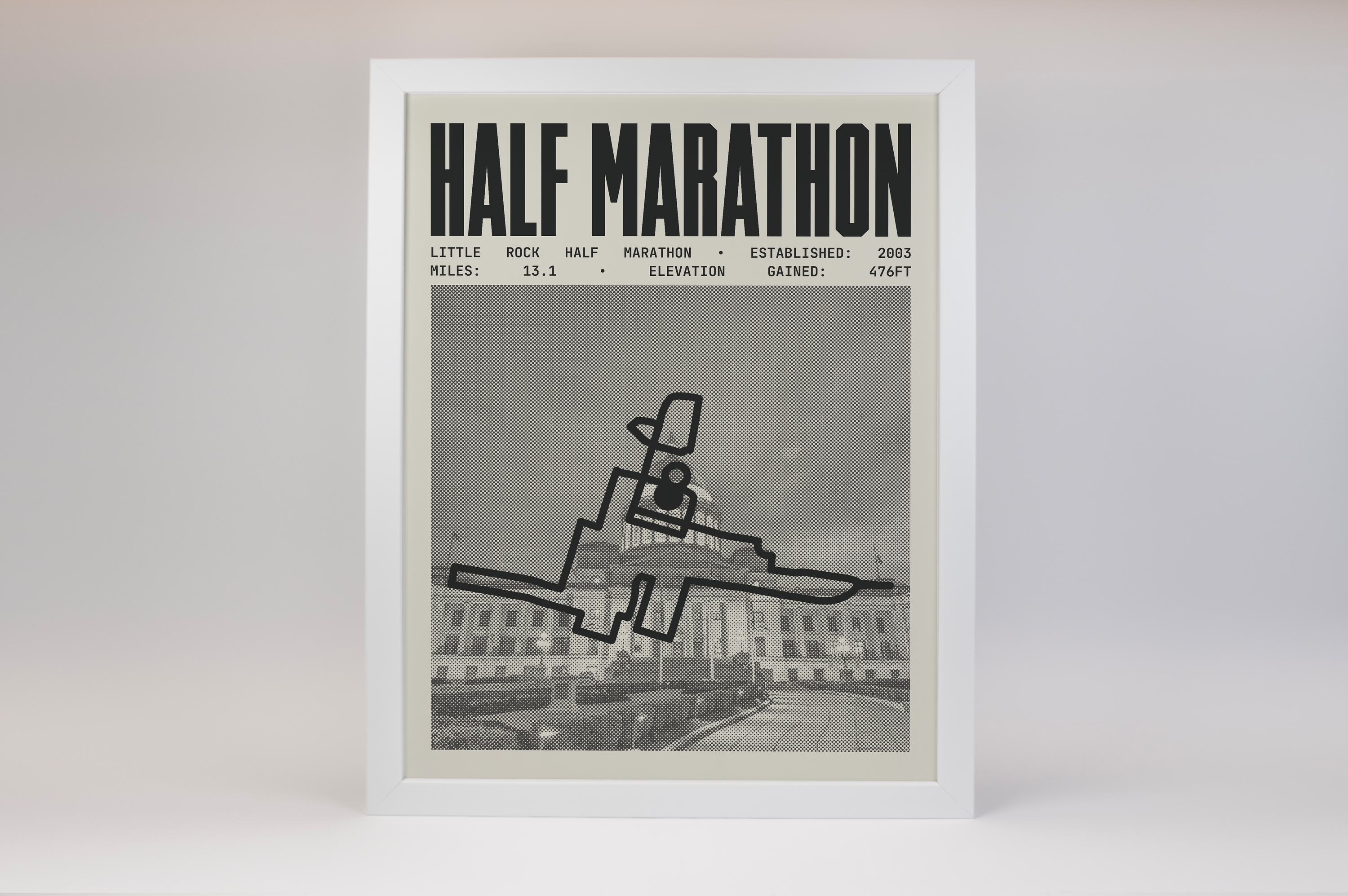 Little Rock Half-Marathon Poster