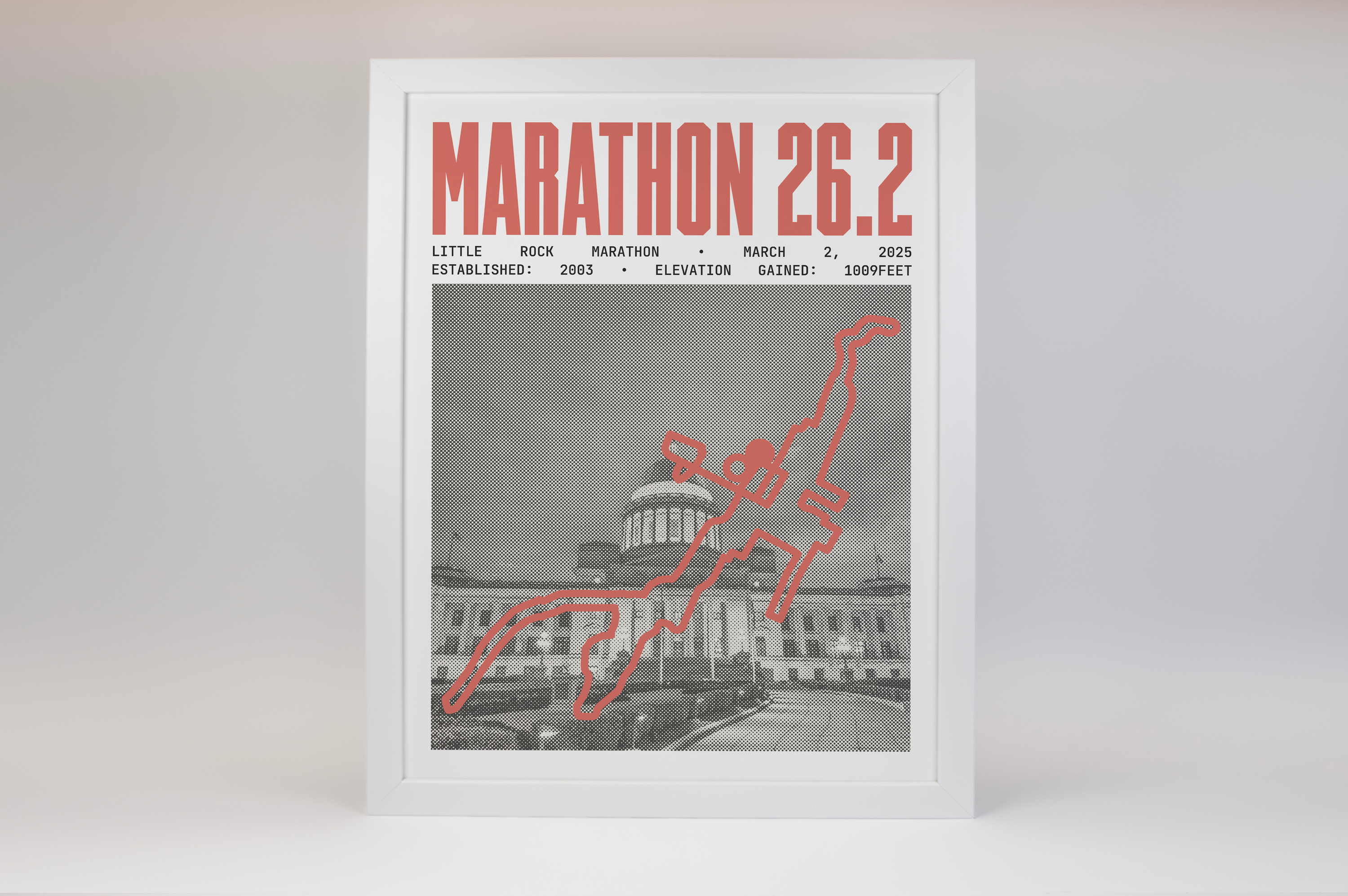 Little Rock Marathon Poster
