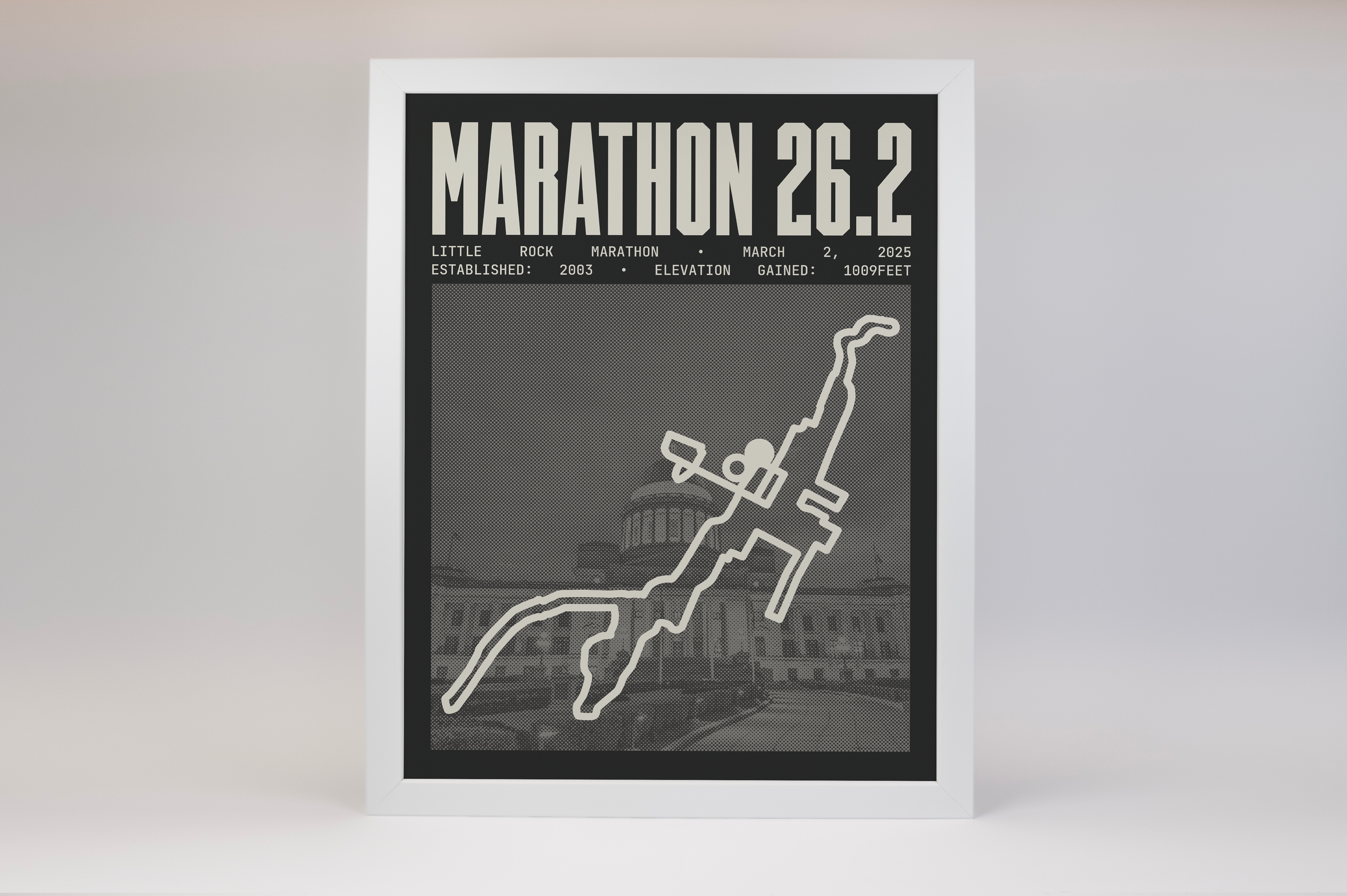 Little Rock Marathon Poster