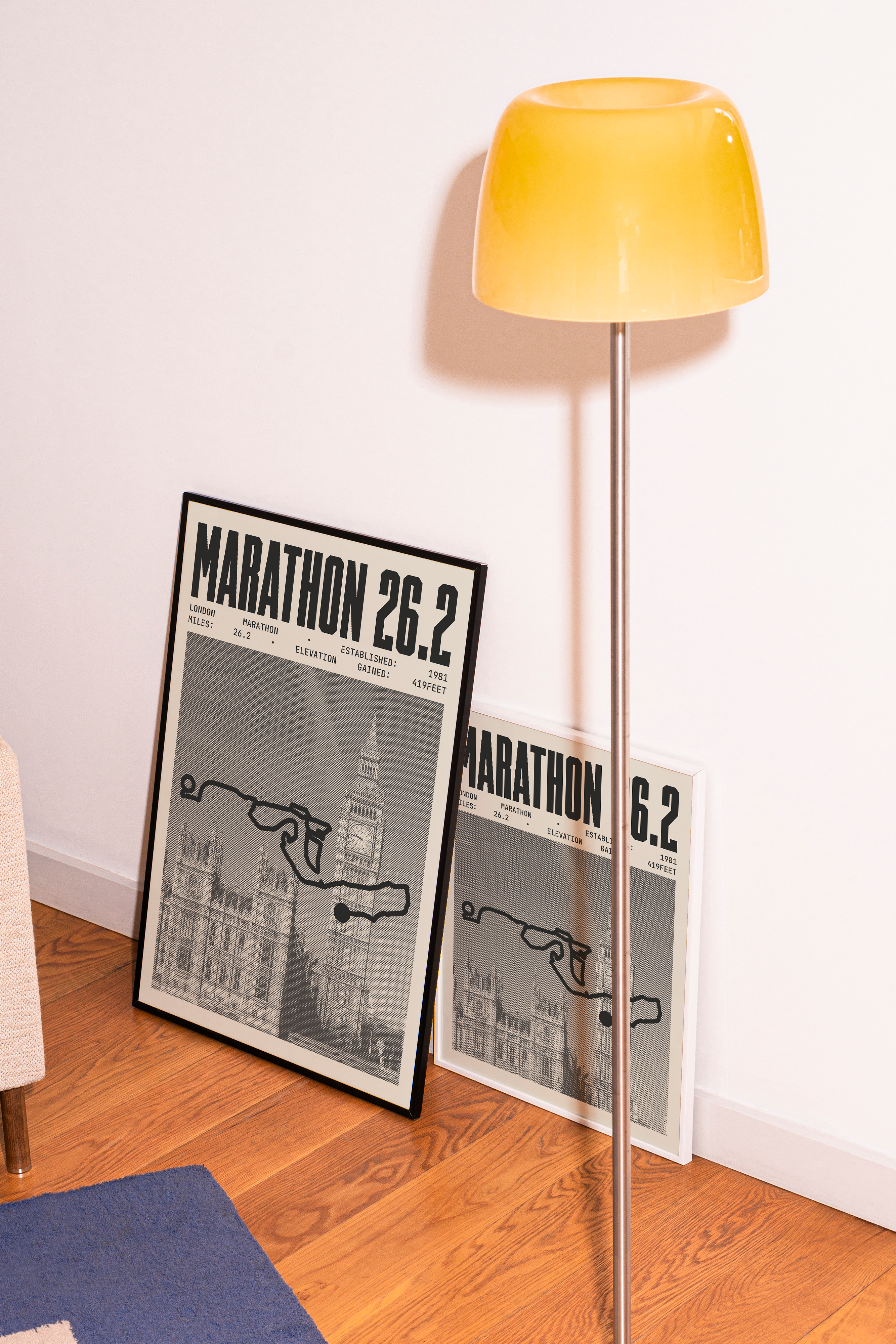 London Marathon Poster