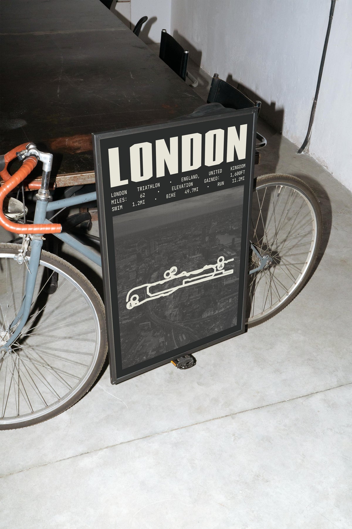 London Triathlon Poster