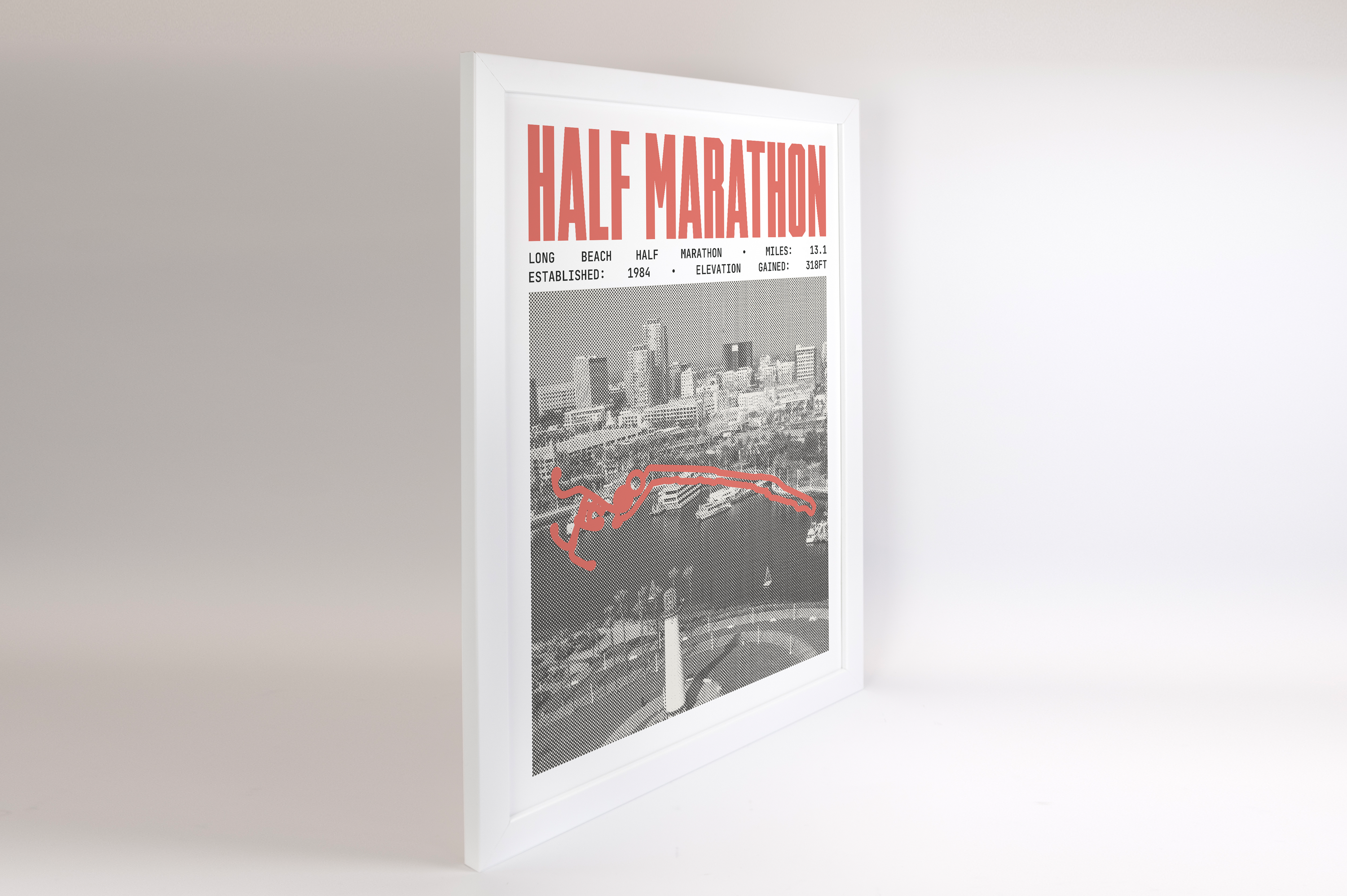 Long Beach Half Marathon Poster