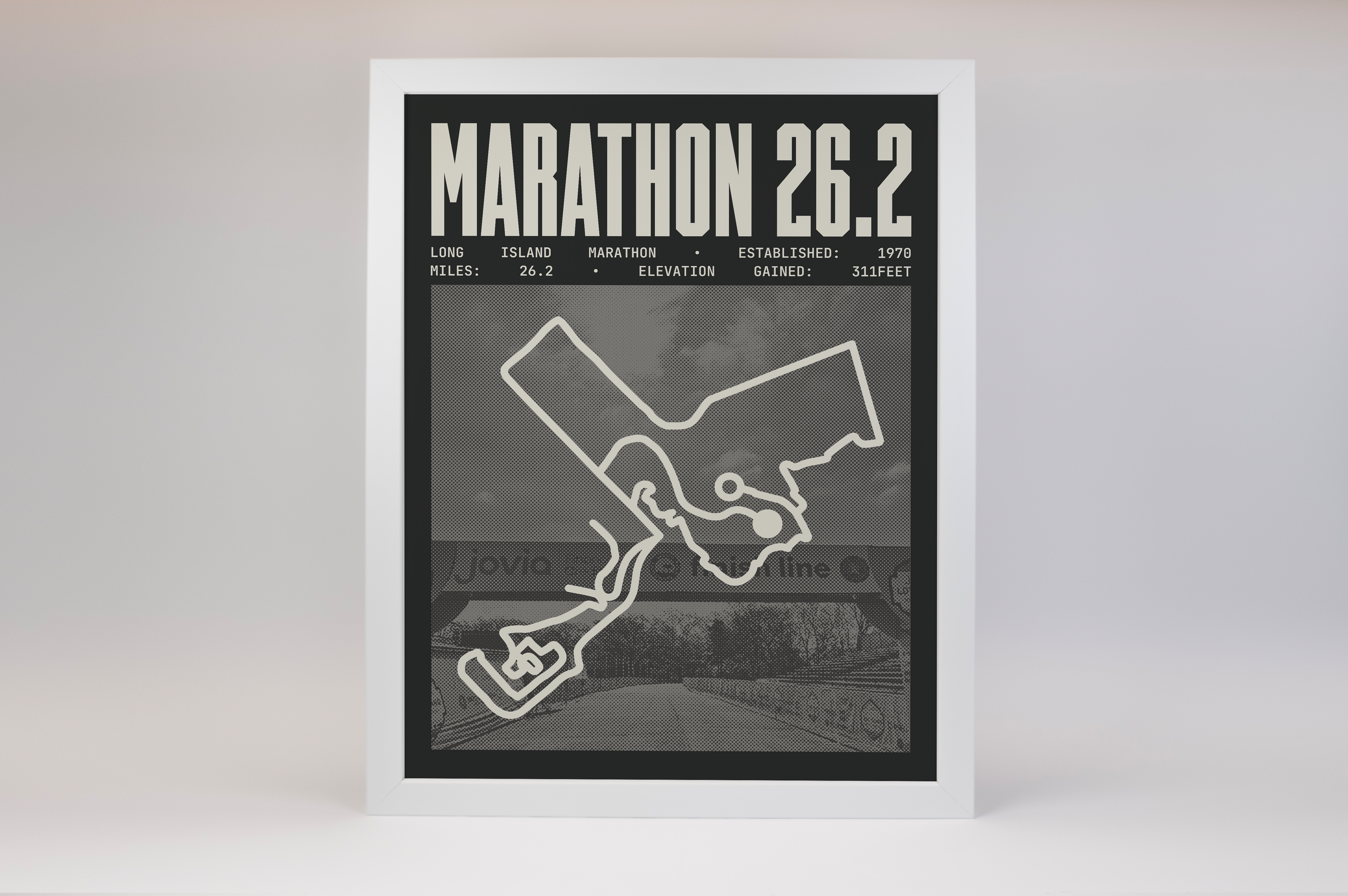 Long Island Marathon Poster