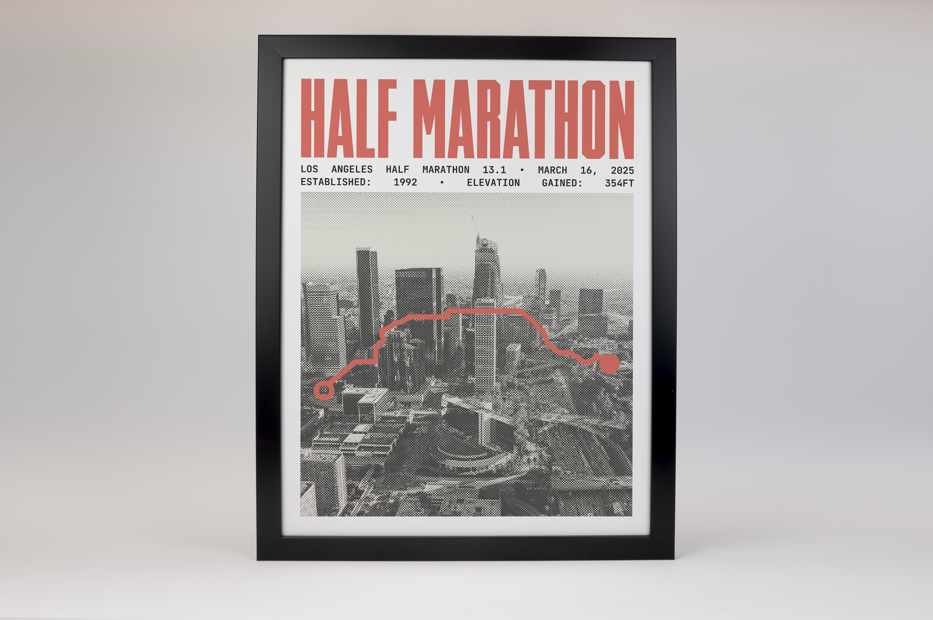 Los Angeles Half-Marathon Poster