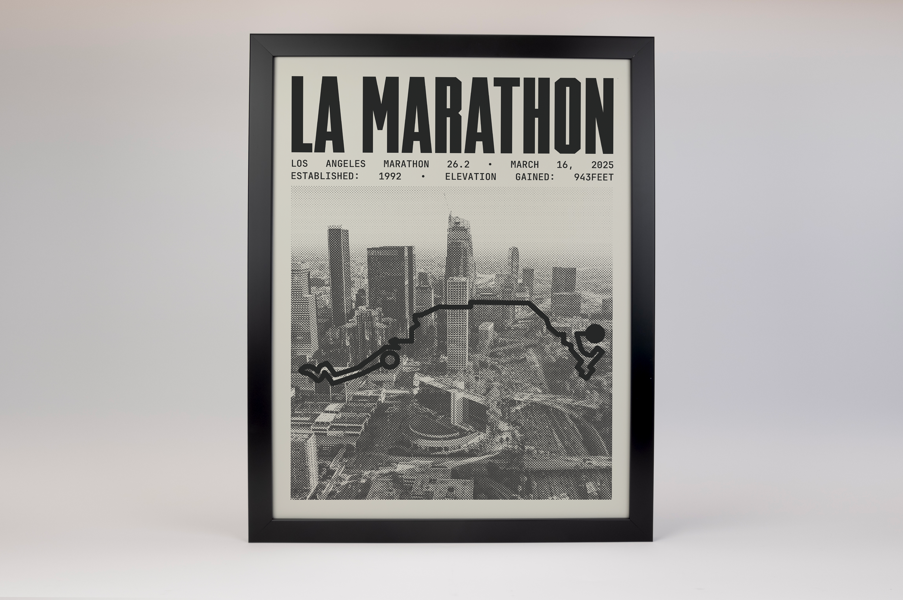 Los Angeles Marathon Poster