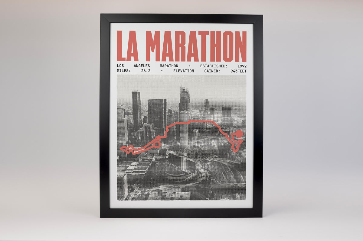 Los Angeles Marathon Poster