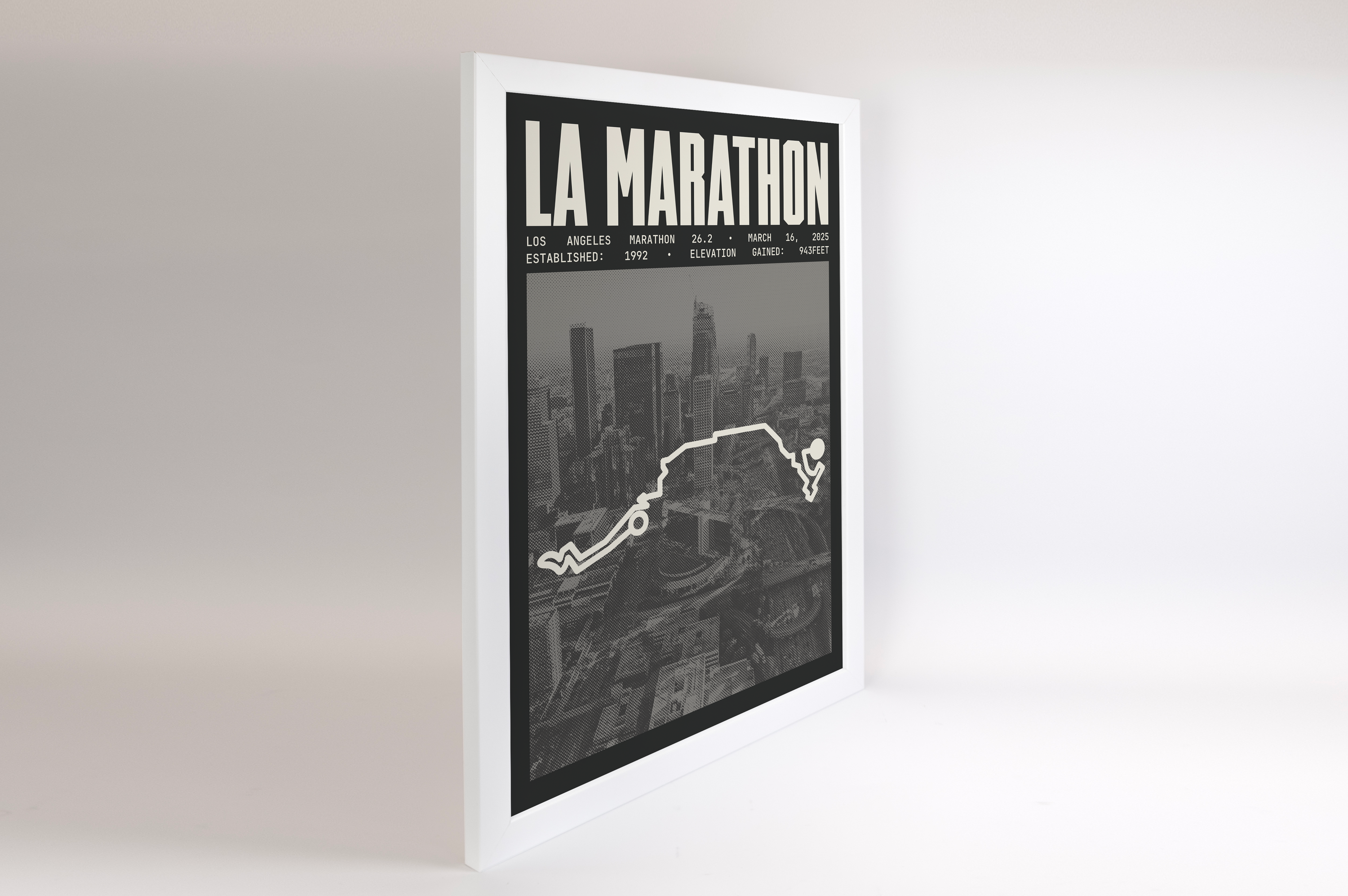 Los Angeles Marathon Poster