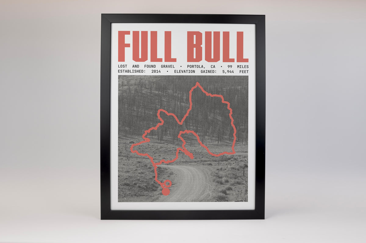 Lost and Found Gravel - FULL BULL Poster