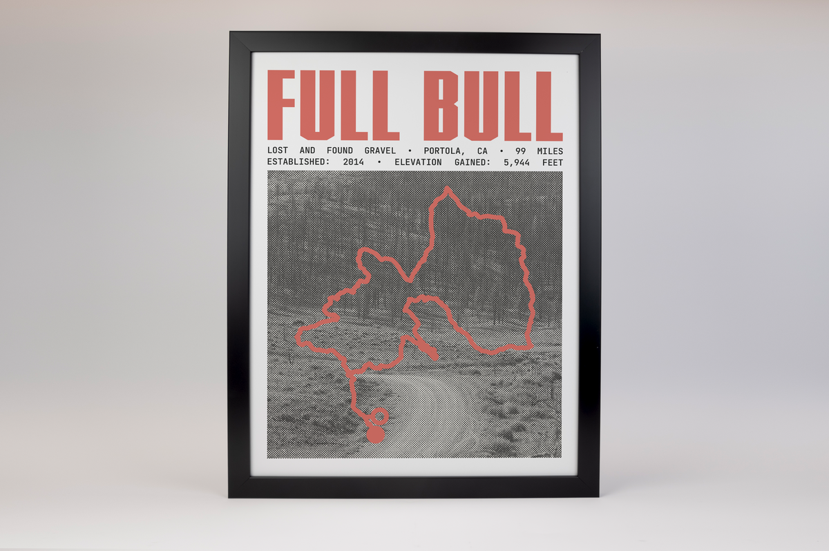 Lost and Found Gravel - FULL BULL Poster