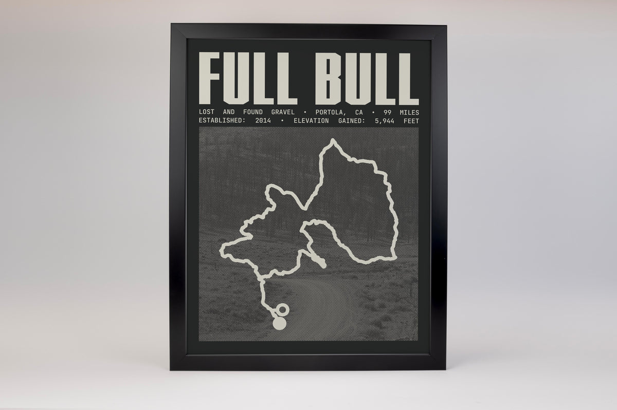 Lost and Found Gravel - FULL BULL Poster
