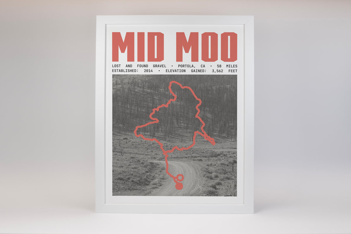 Lost and Found Gravel - MID MOO Poster
