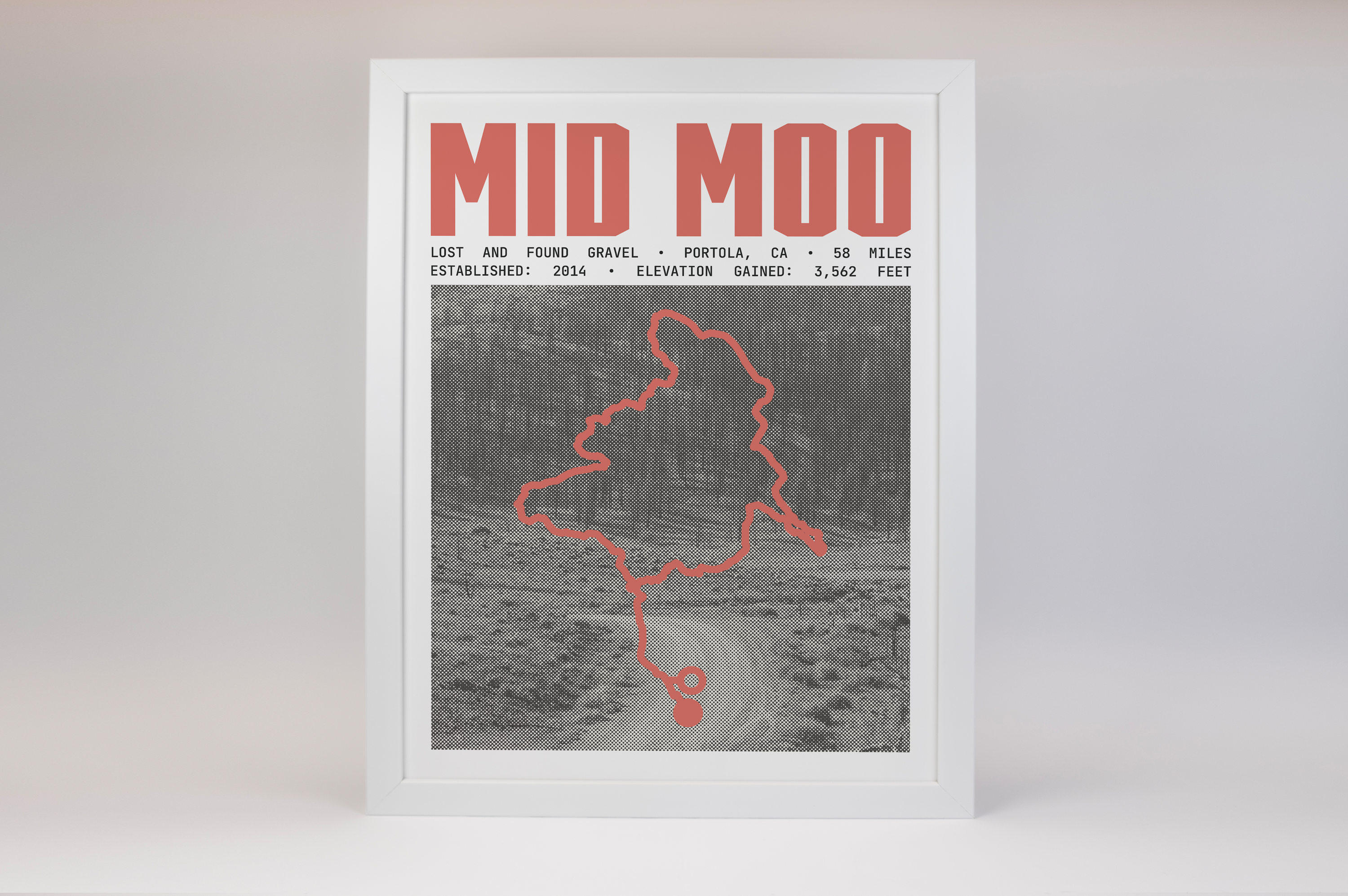 Lost and Found Gravel - MID MOO Poster