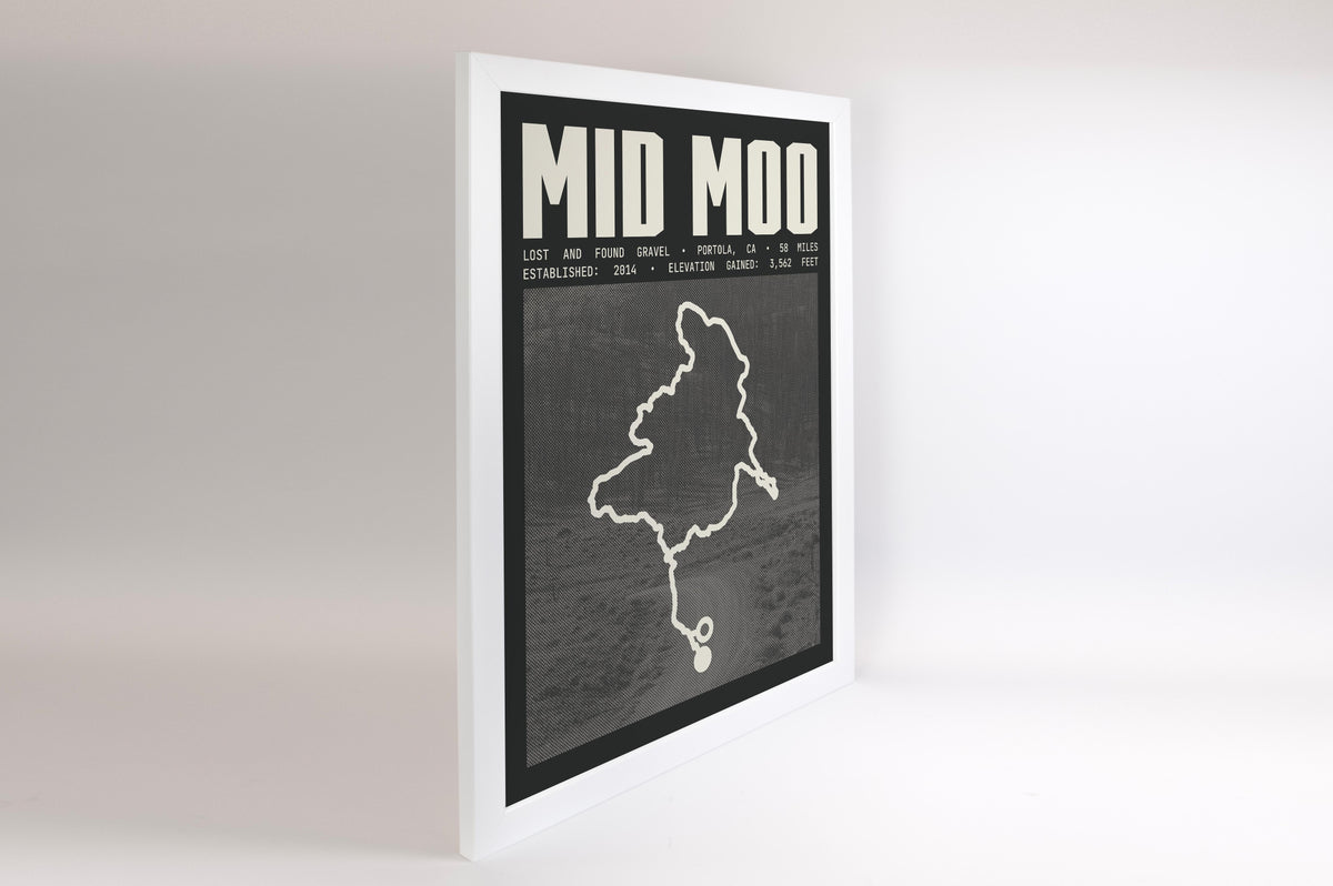 Lost and Found Gravel - MID MOO Poster