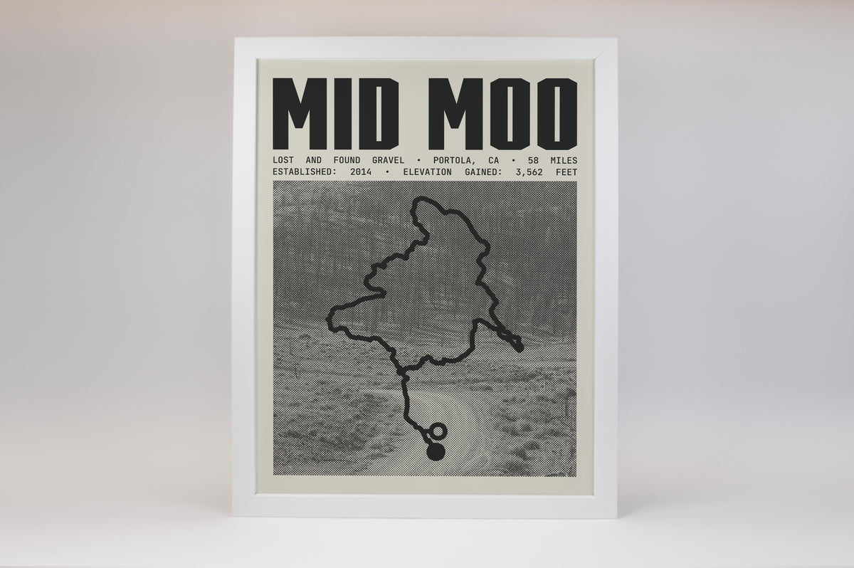 Lost and Found Gravel - MID MOO Poster
