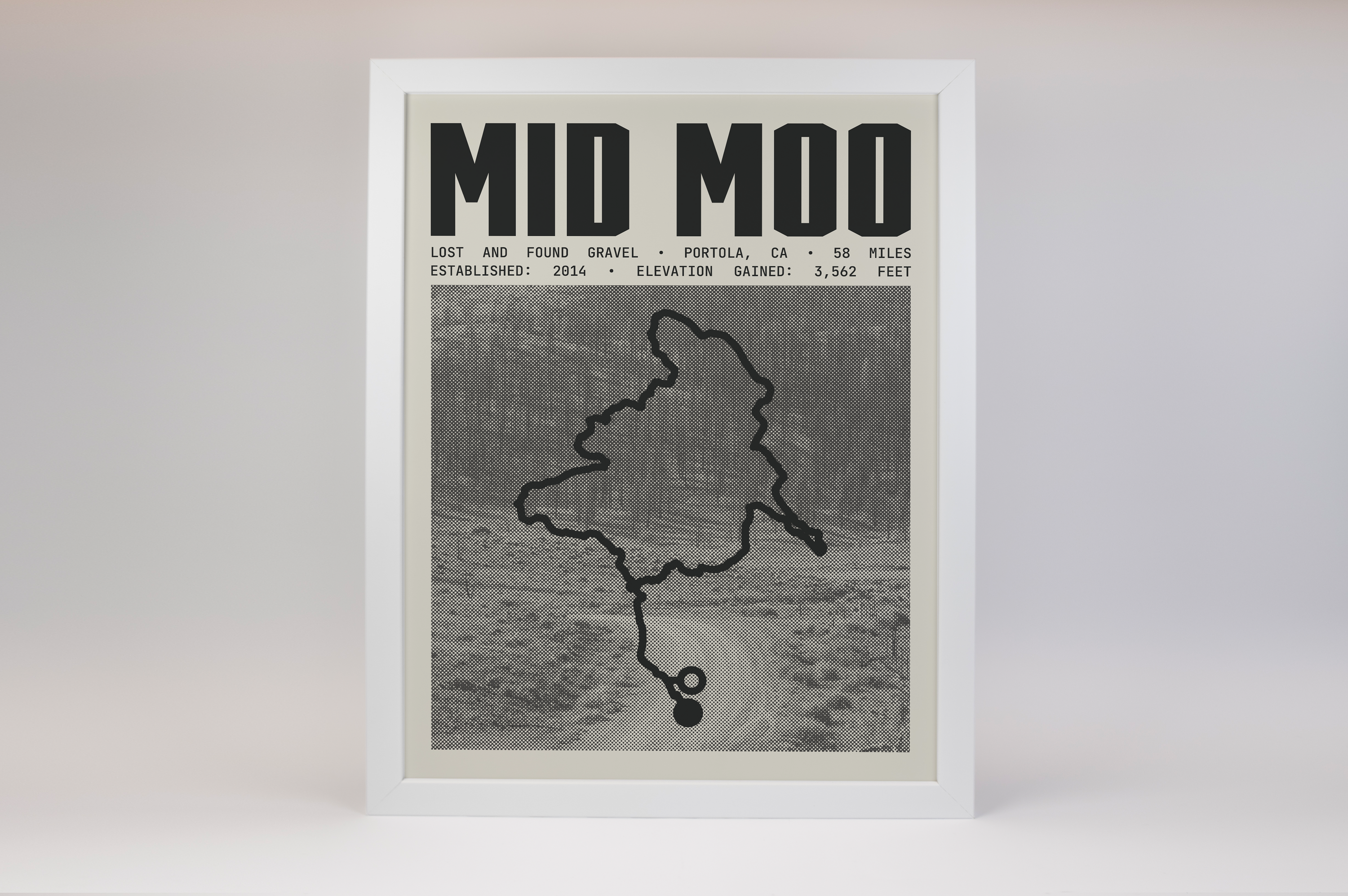 Lost and Found Gravel - MID MOO Poster