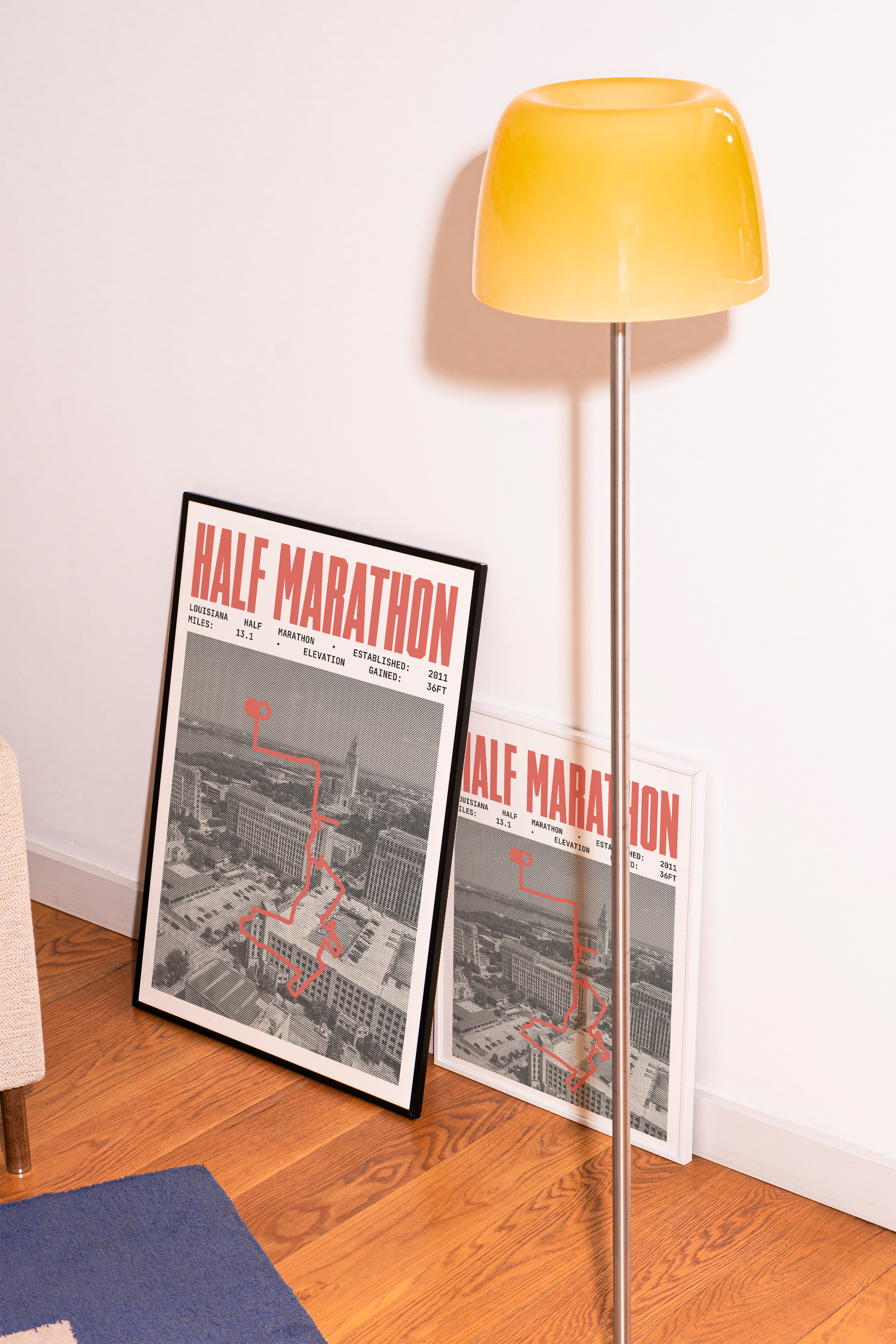 Louisiana Half-Marathon Poster