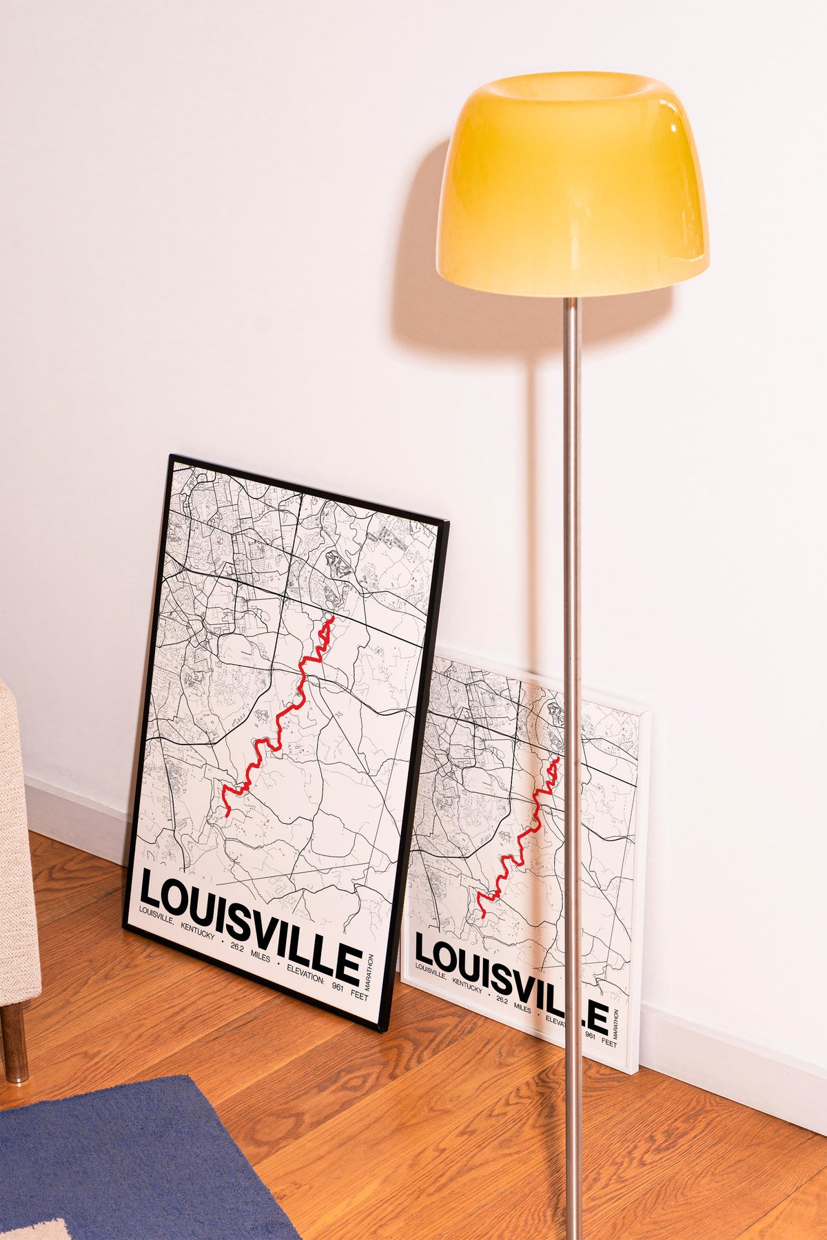Louisville Marathon Poster - Grid Style