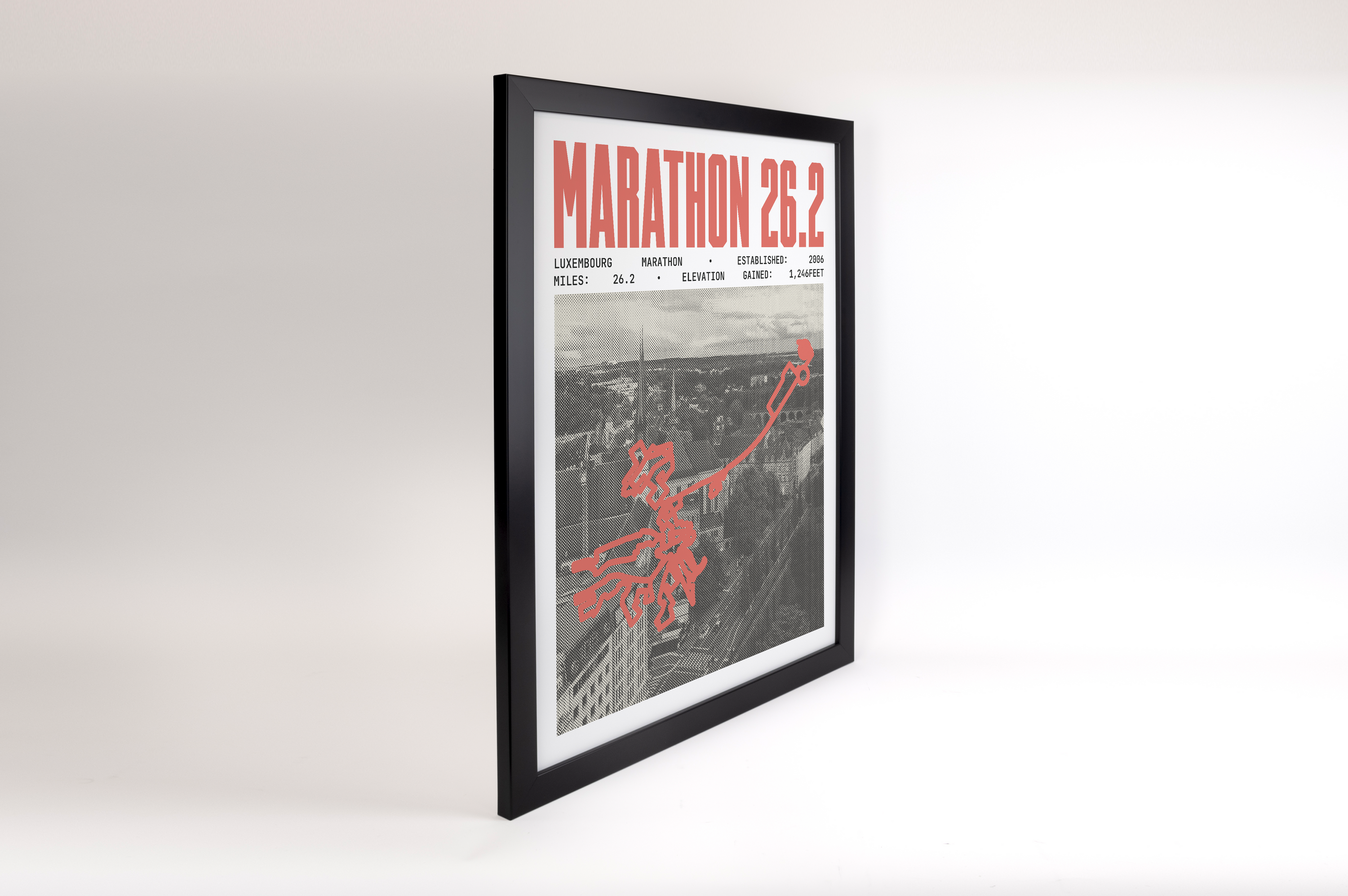 Luxembourg Marathon Poster
